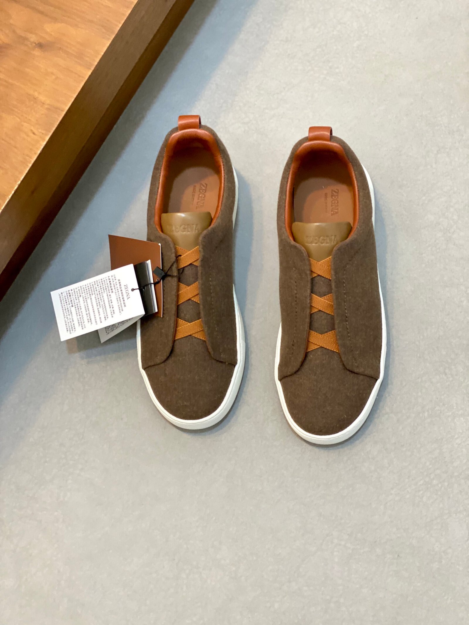 Zegna Triple Stitch Secondskin Sneakers 111701 - Image 10