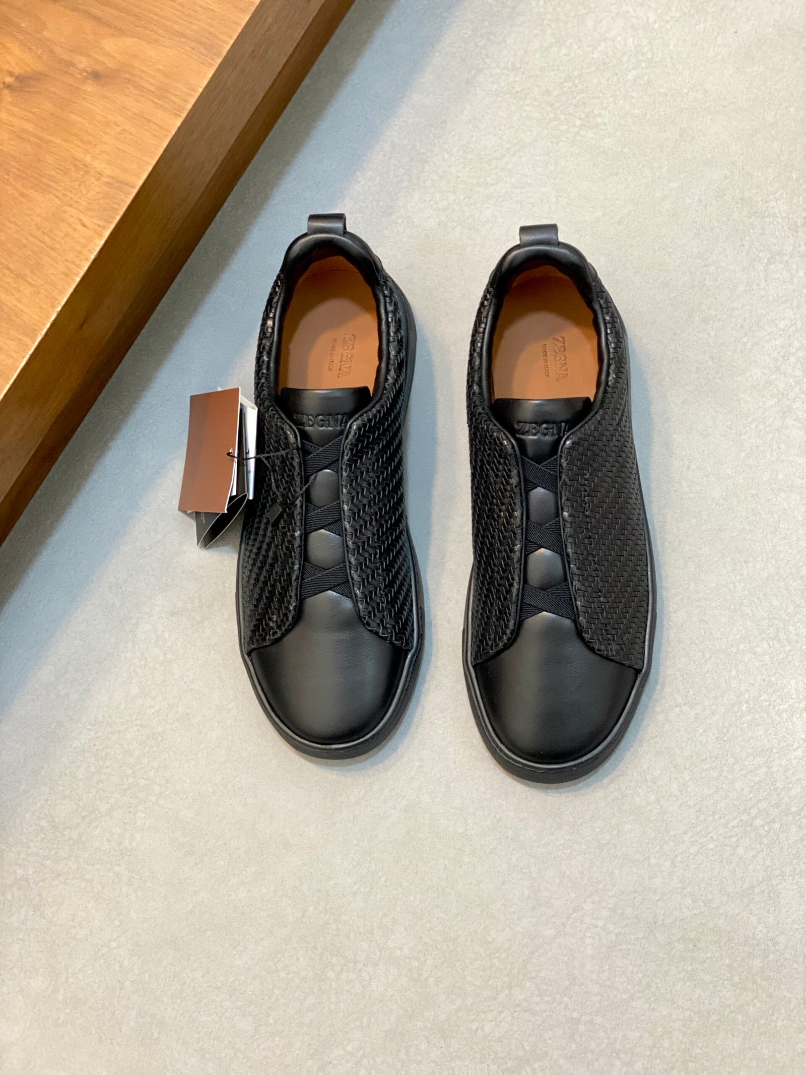 Zegna Triple Stitch Secondskin Sneakers 111701 - Image 7