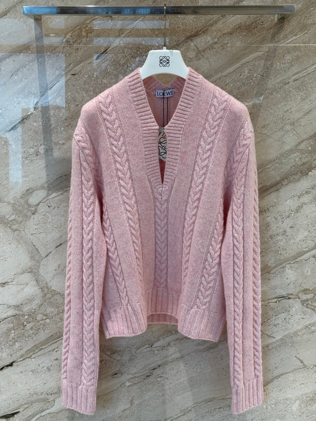 Loewe Knitted Wool Sweater D110101 - Image 2