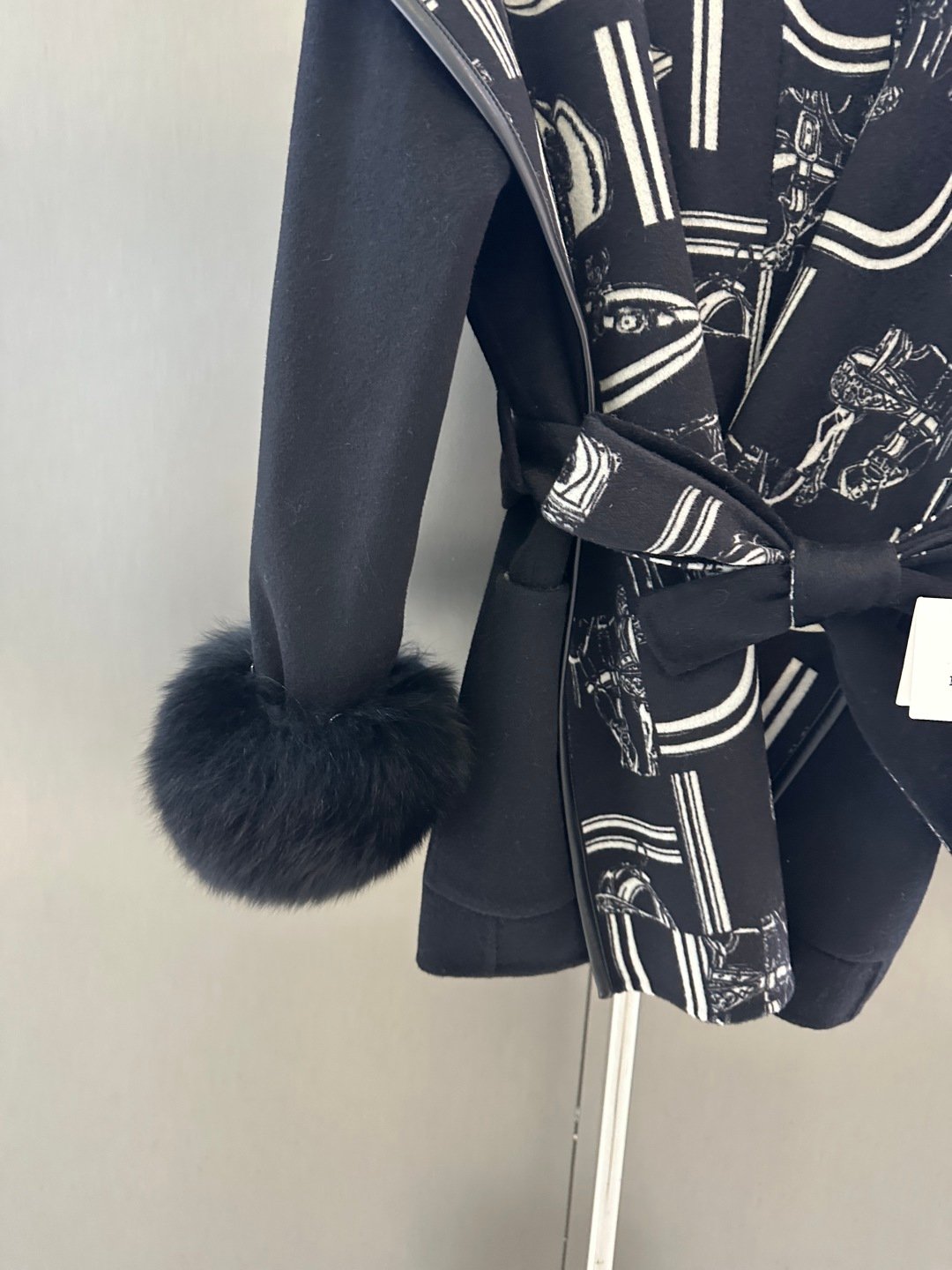 Hermes wool coat D110303 - Image 7