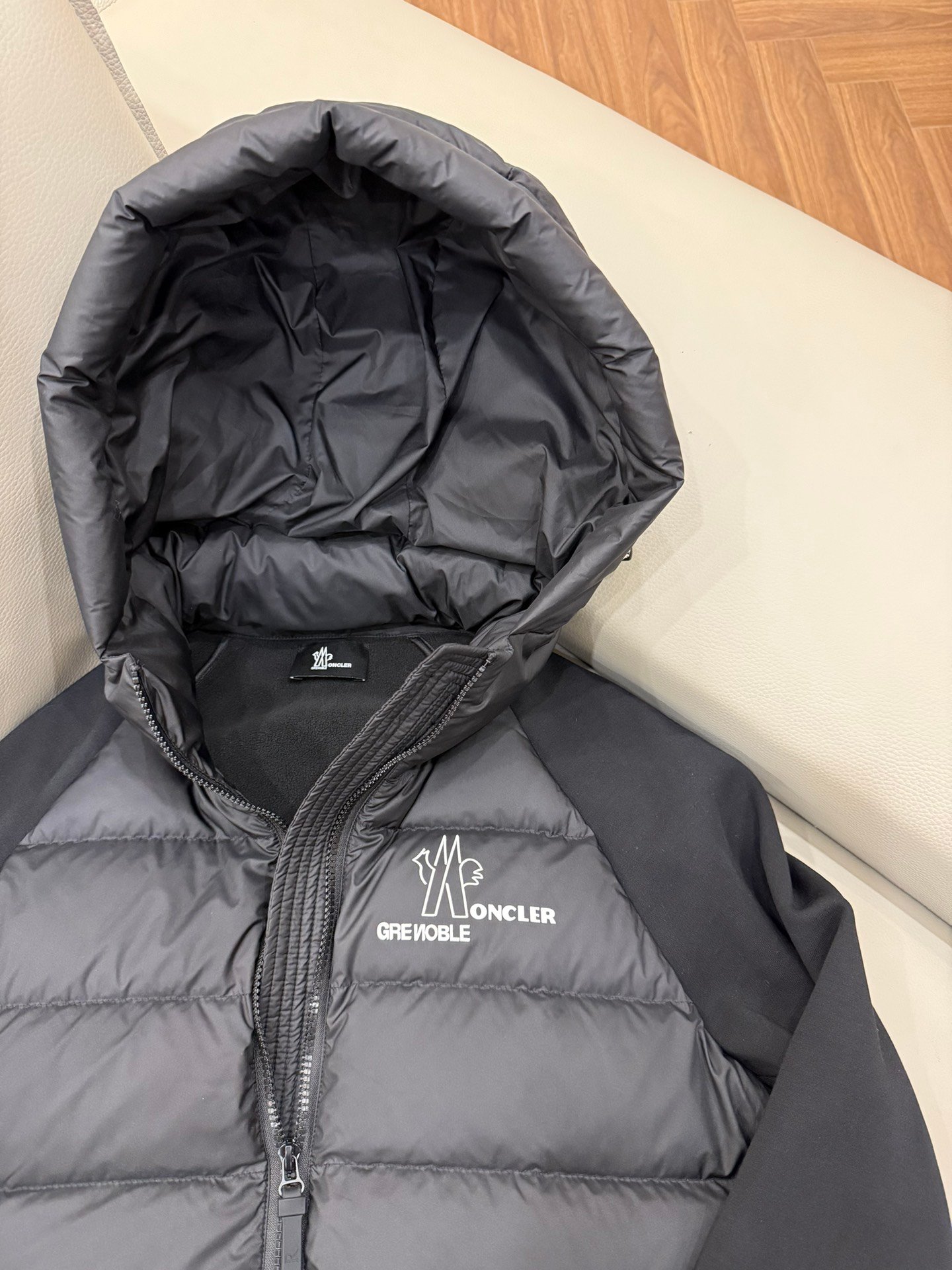 Moncler Grenoble - Logo-Print Quilted Shell and Stretch 110402 - Image 11