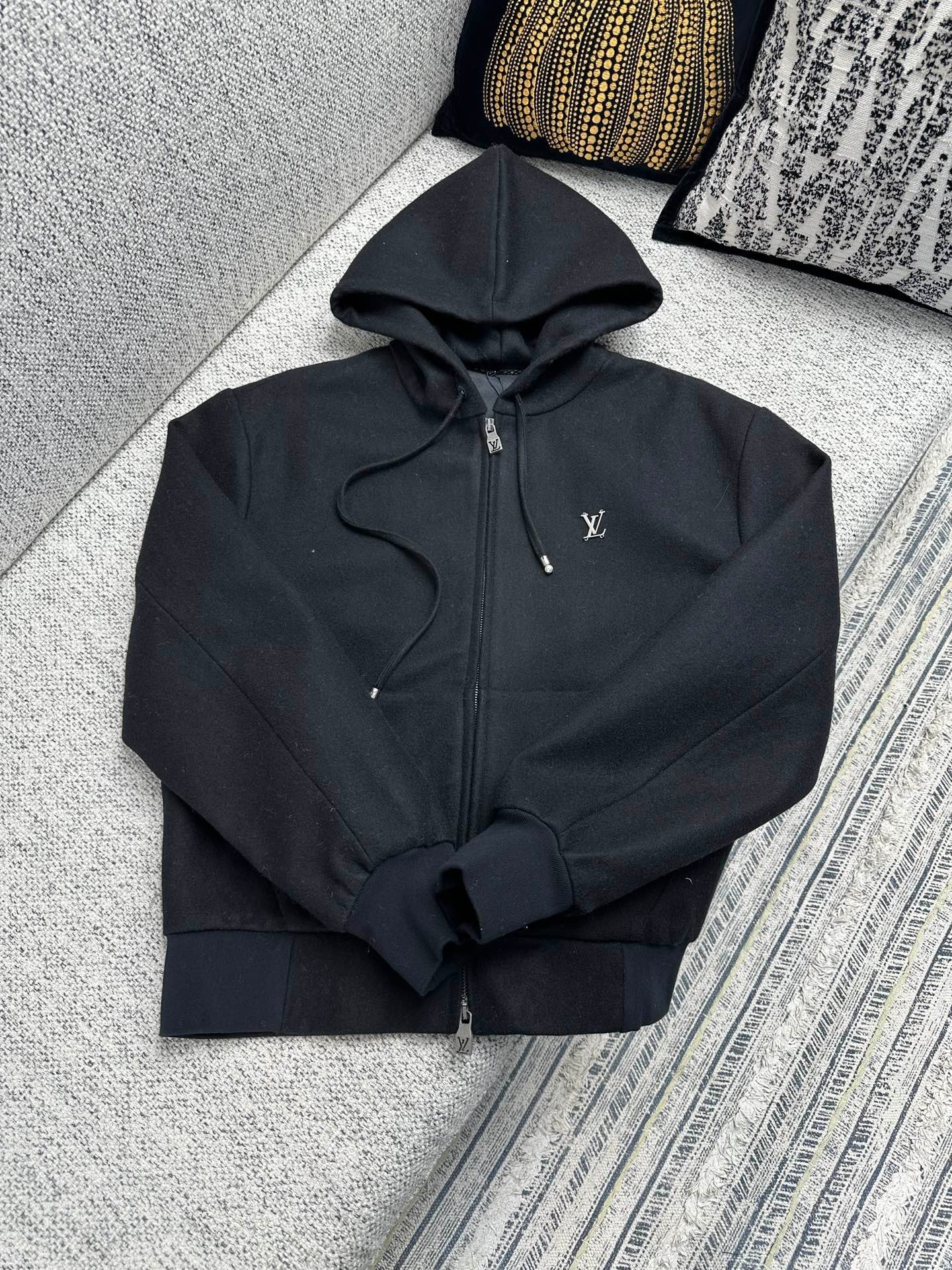 LV Technology Hooded Waist-Skimming Jacket 110409 - Image 3