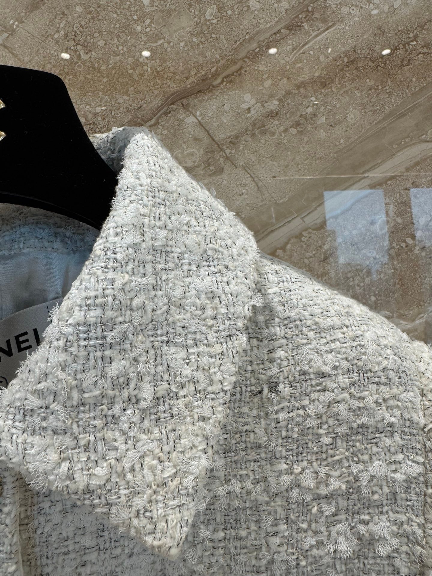 Chanel tweed coat D110609 - Image 7