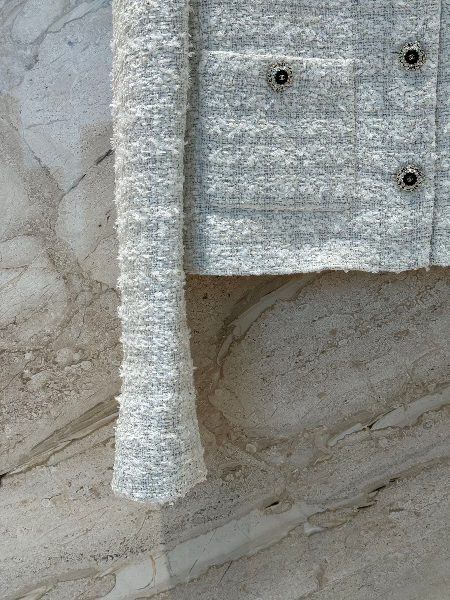 Chanel tweed coat D110609 - Image 5