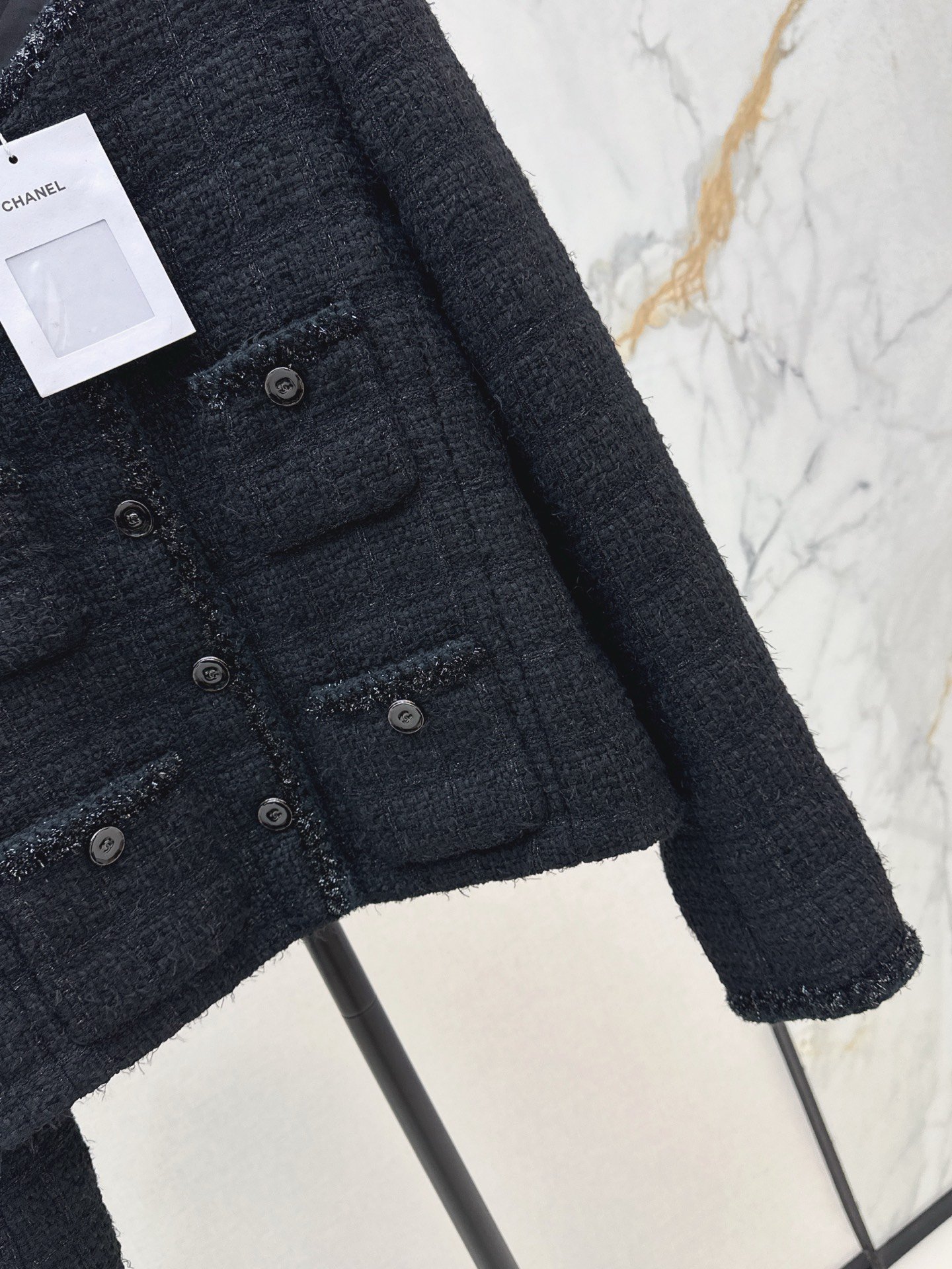 Chanel Knitted Coat D110610 - Image 7