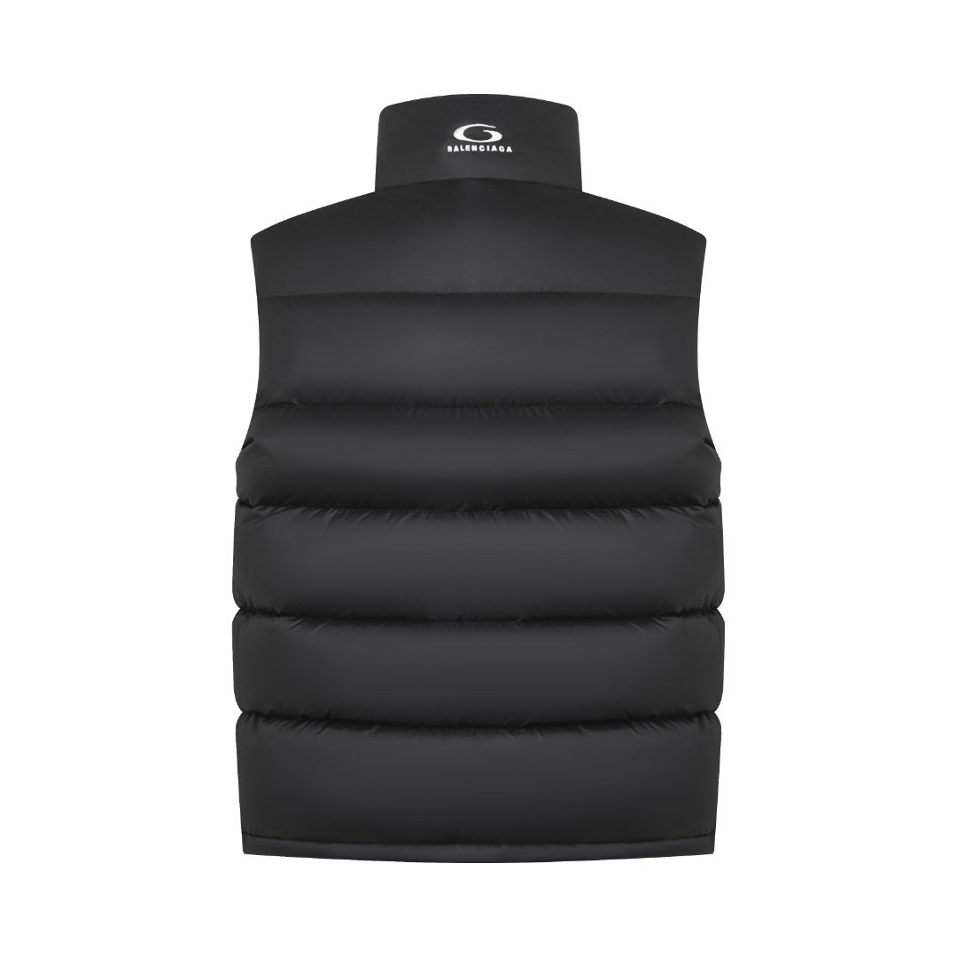 Balenciaga Puffer vest with logo 110702 - Image 4