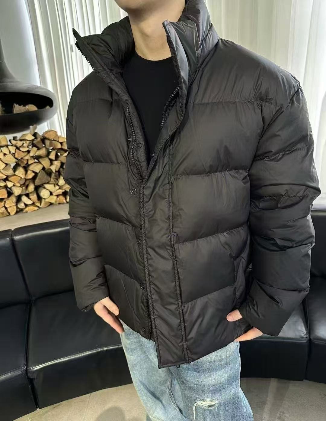 Balenciaga BB Puffer Jacket Black 110704 - Image 10