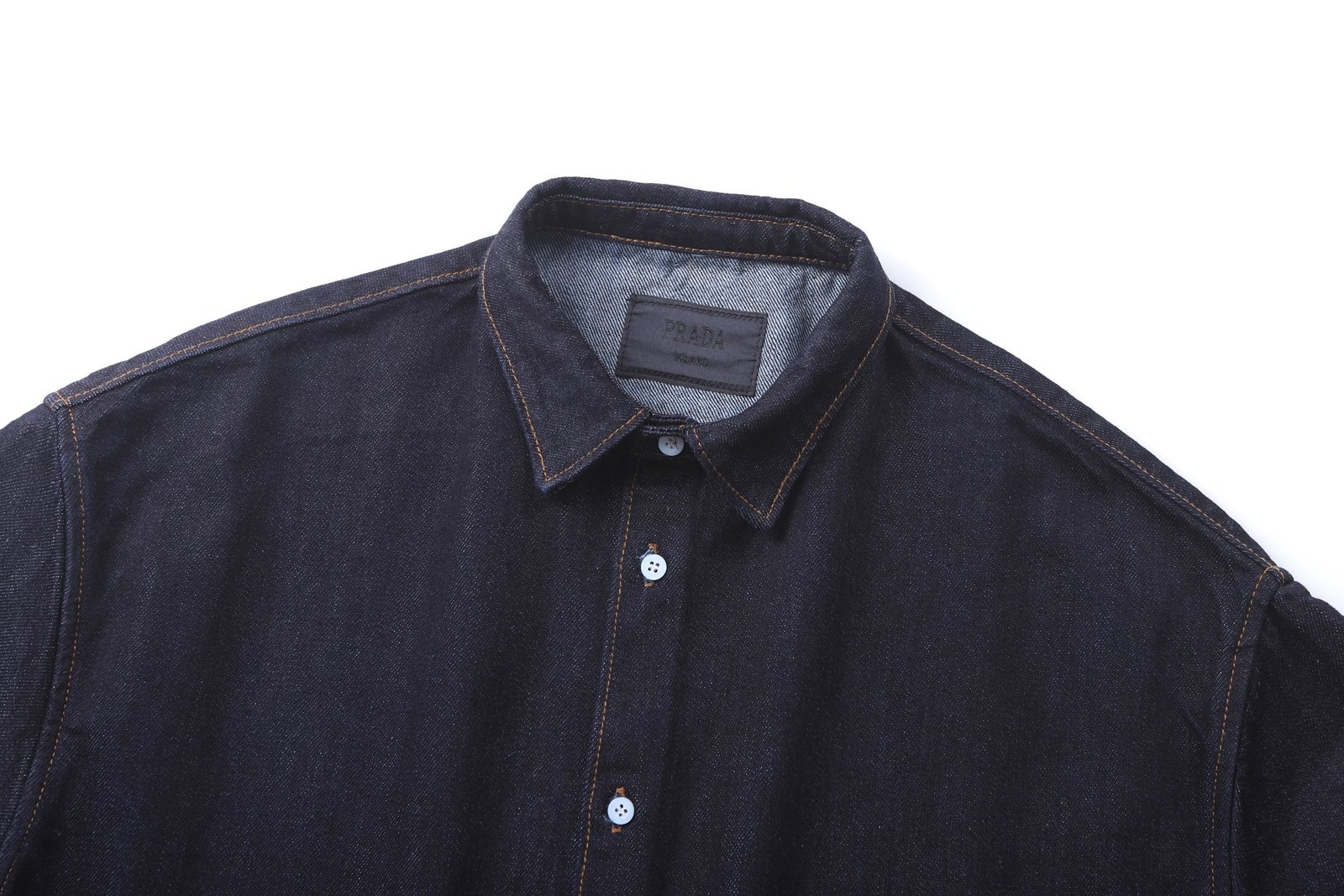Prada Denim Shirt 111003 - Image 9