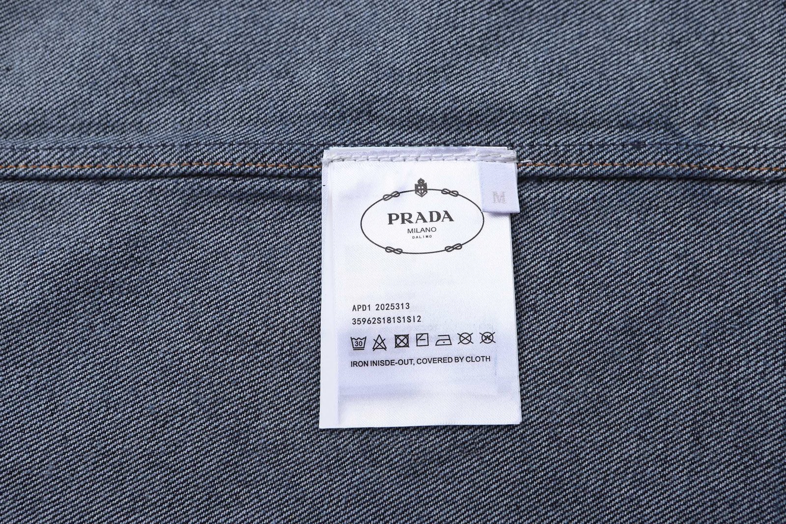 Prada Denim Shirt 111003 - Image 3
