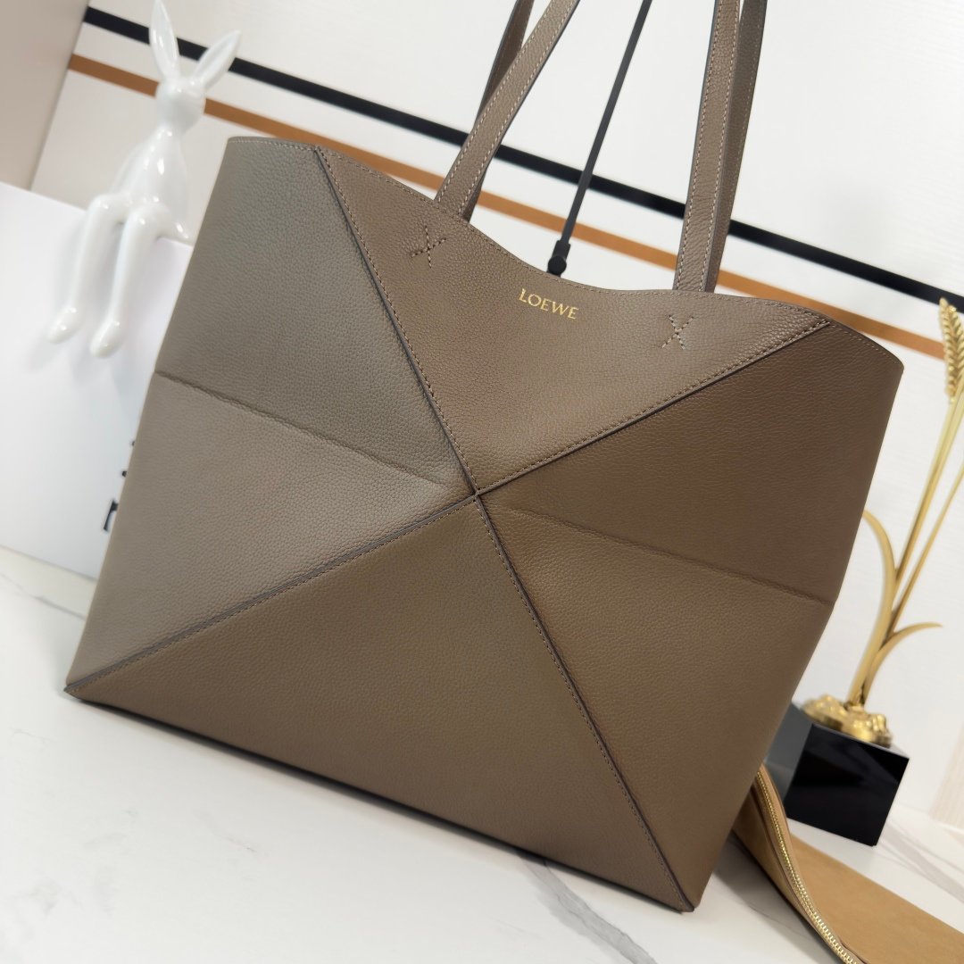 Loewe Puzzle Fold Medium Tote Bag L111304 - Image 2