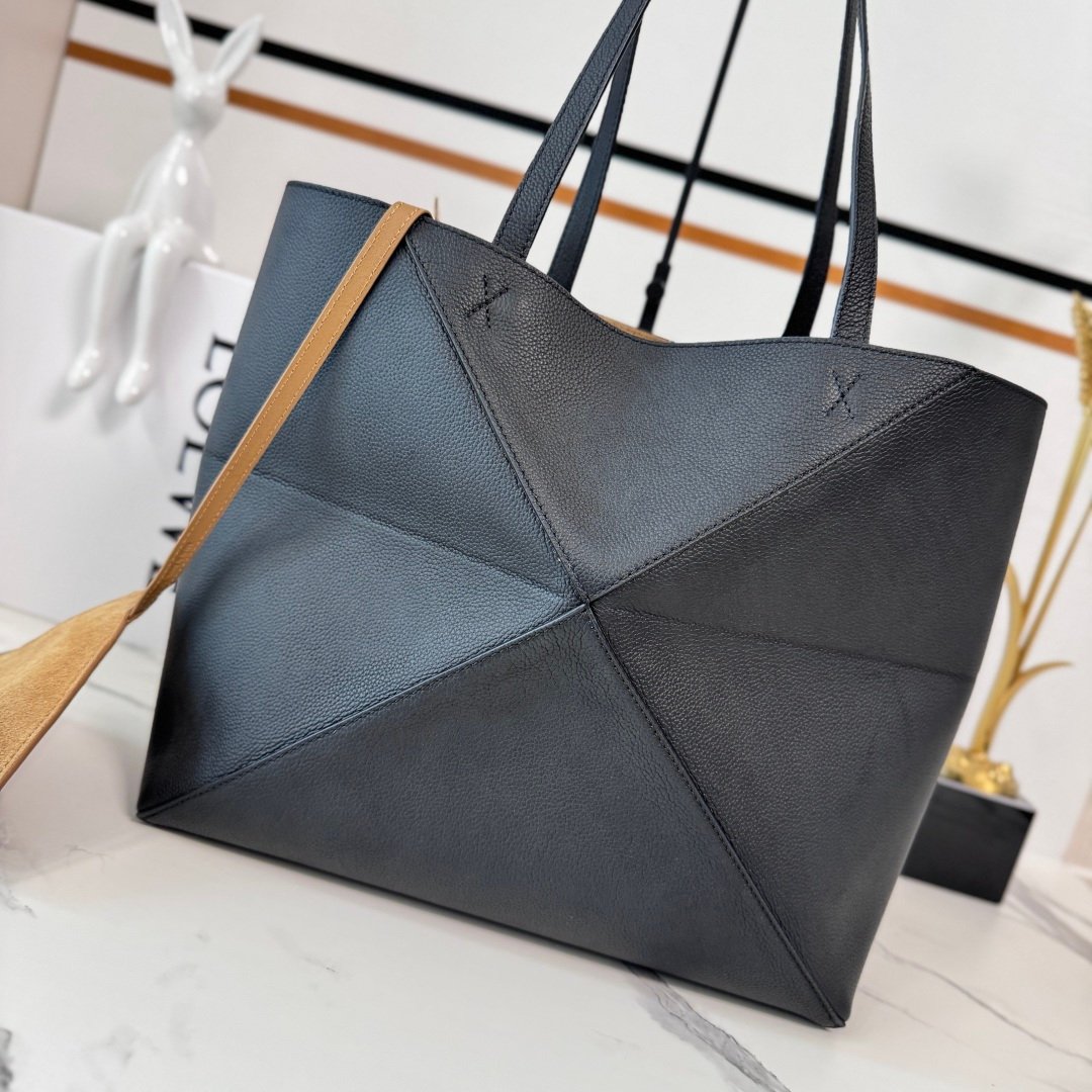 Loewe Puzzle Fold Medium Tote Bag L111304 - Image 8