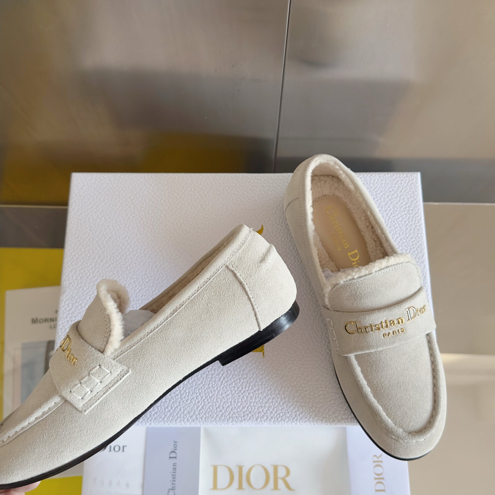 Dior Mule Suede Goatskin L111402 - Image 9