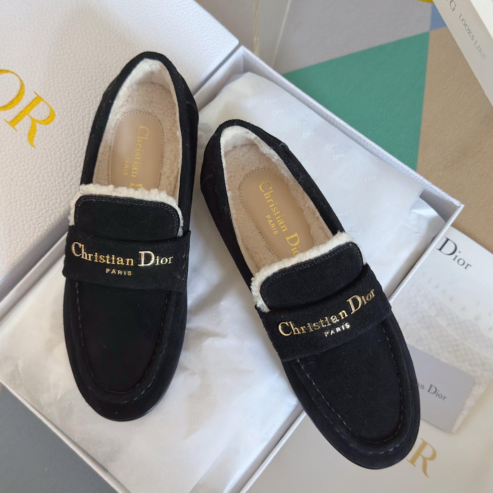 Dior Mule Suede Goatskin L111402 - Image 11