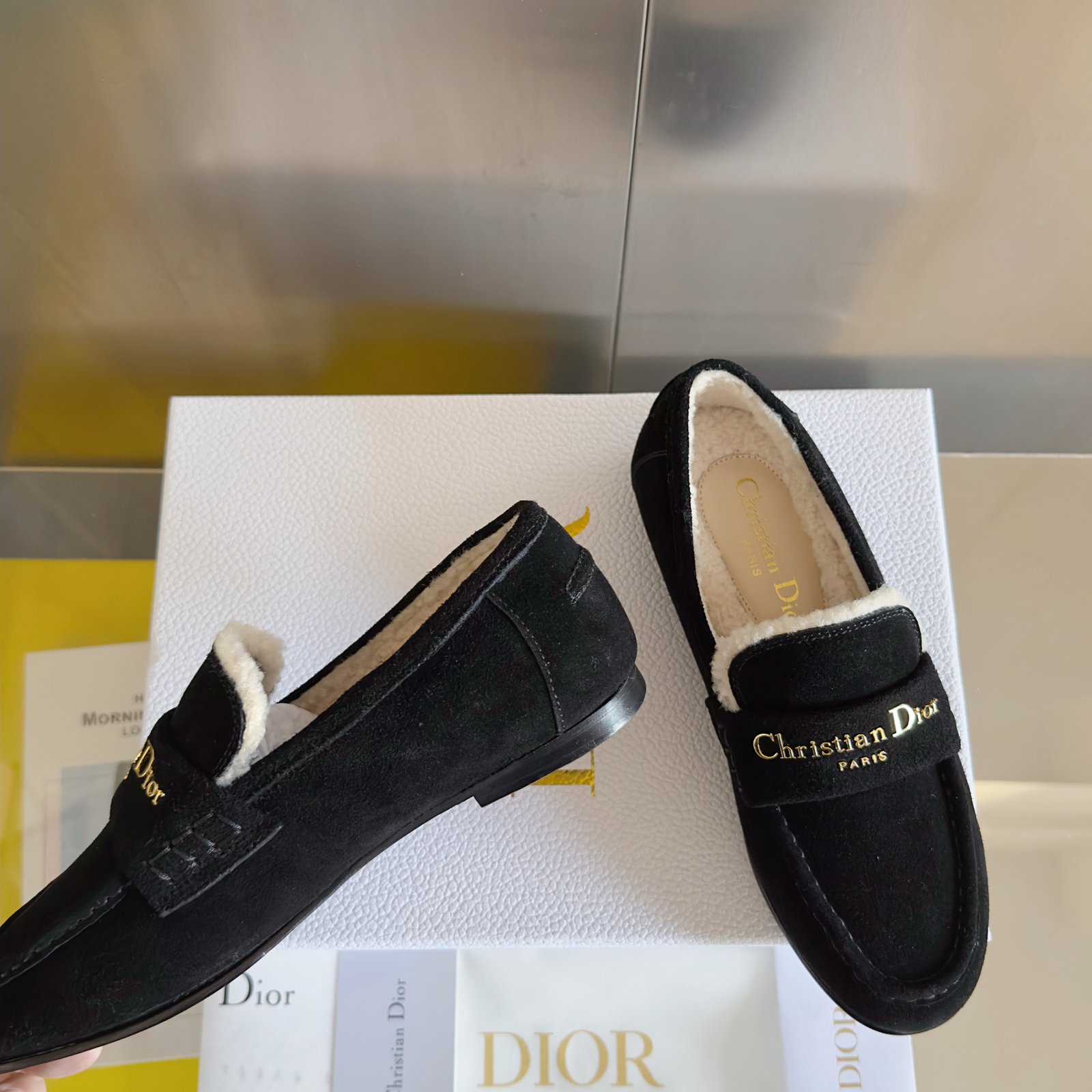 Dior Mule Suede Goatskin L111402 - Image 12