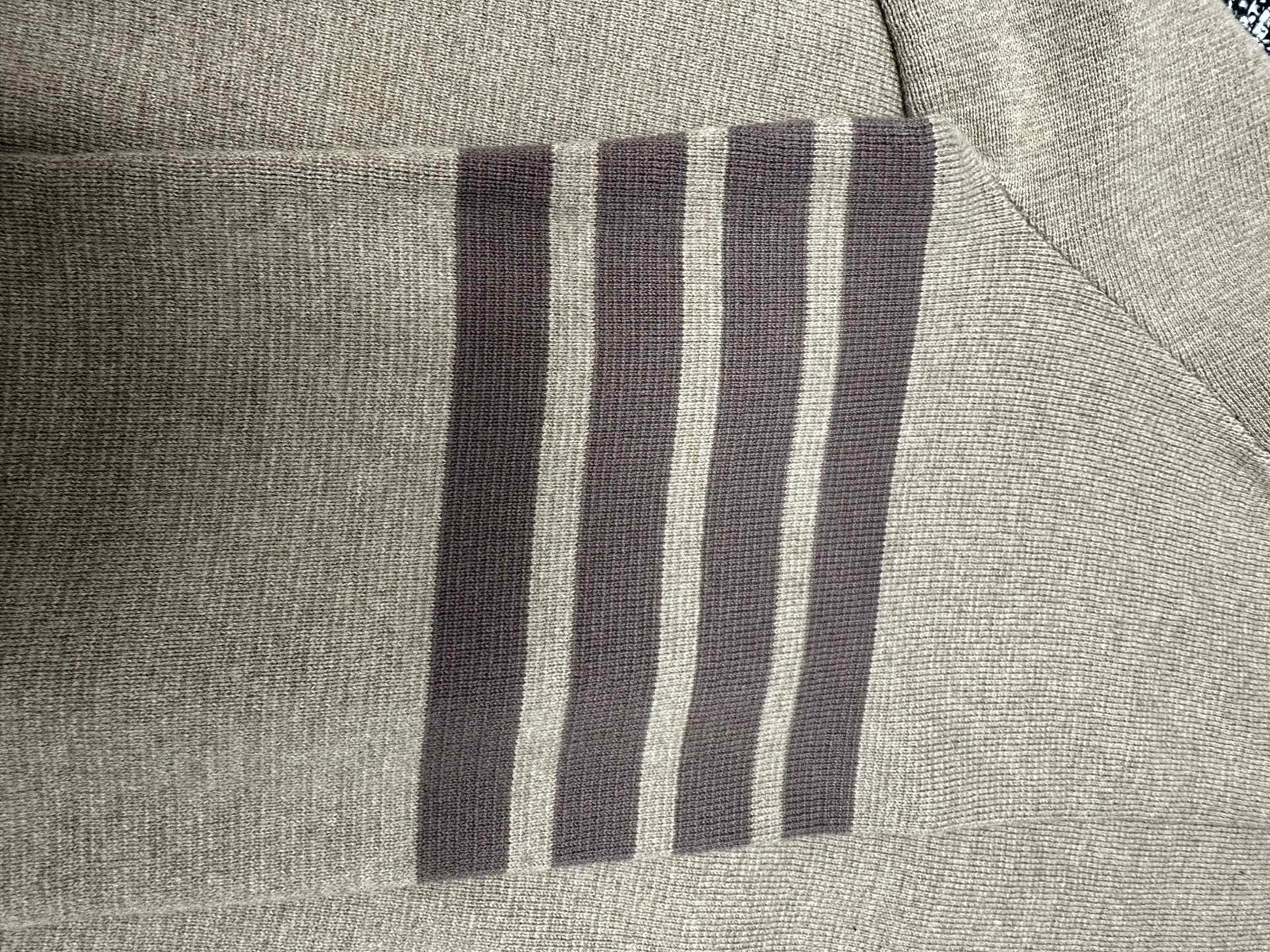 THOM BROWNE Milano Striped Cotton Sweater for Men 111405 - Image 7