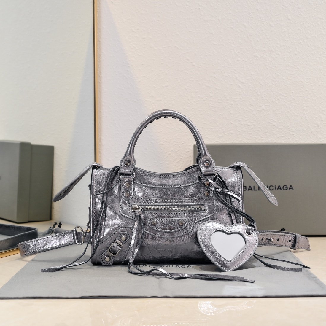 Balenciaga Neo Cagole City Small Handbag L111804 - Image 14