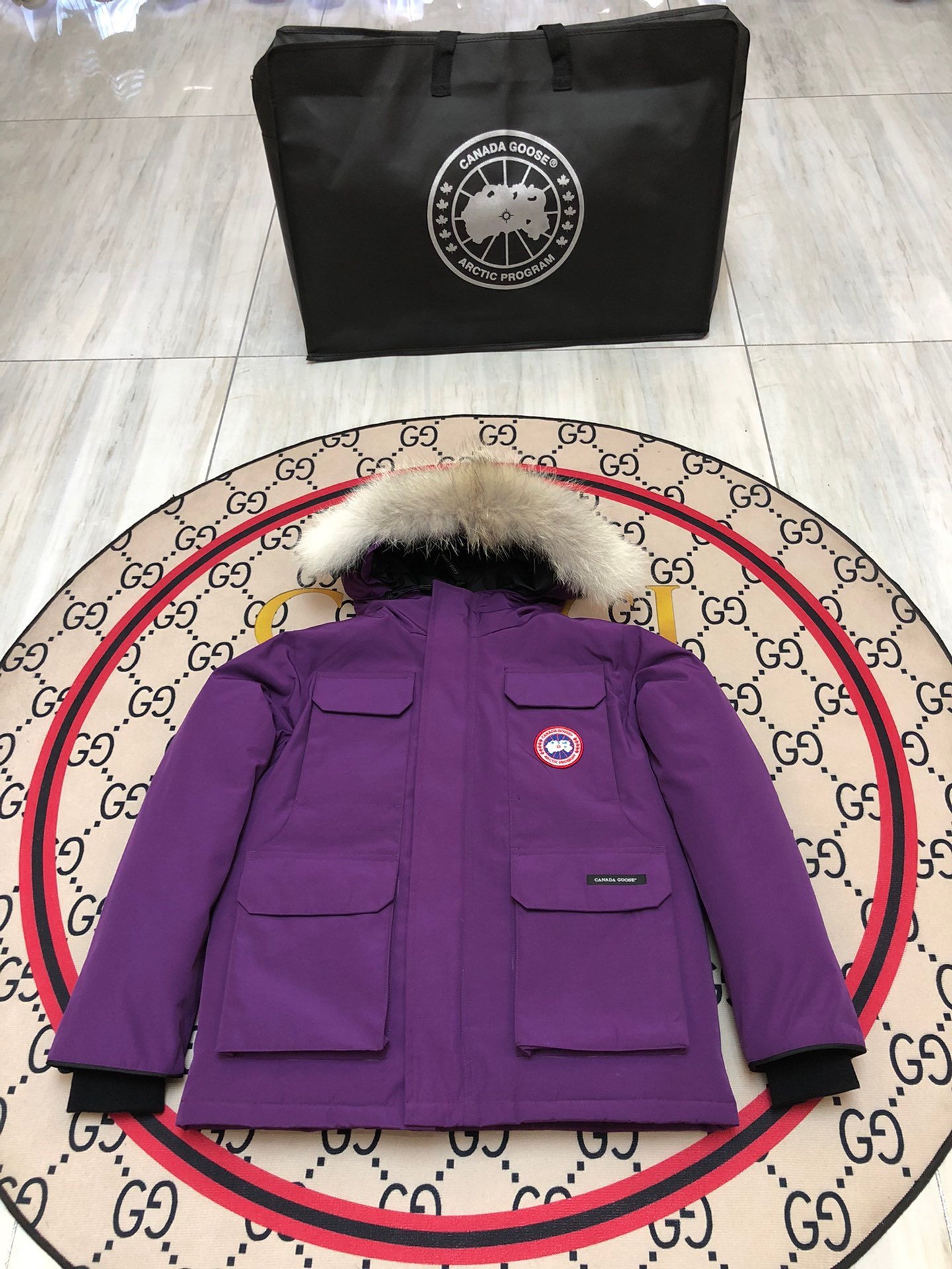 Canada Goose Expedition Parka - Children's Farthering Coat D111901 - Image 11