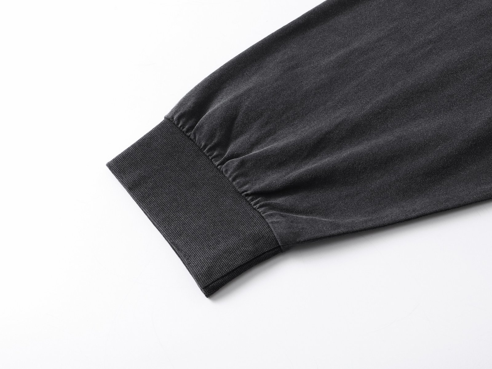 Balenciaga black washed long-sleeved T-shirt 112001 - Image 7