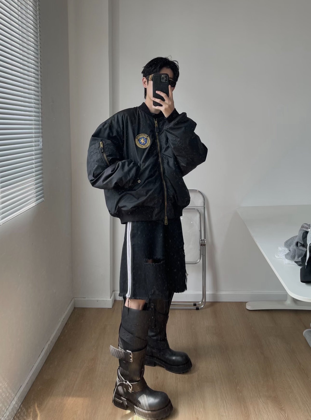 Balenciaga Bomber Jacket 112102 - Image 12