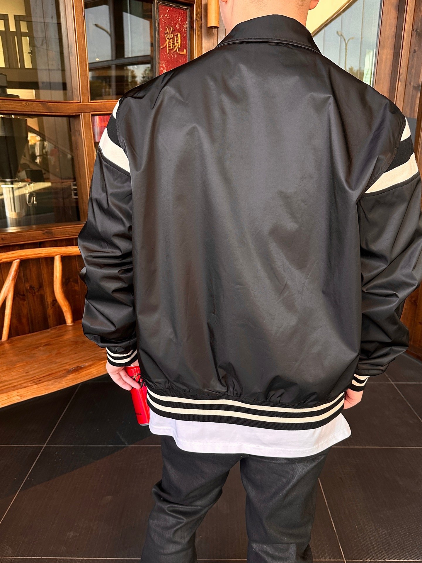 CELINE triomphe teddy jacket 112103 - Image 10