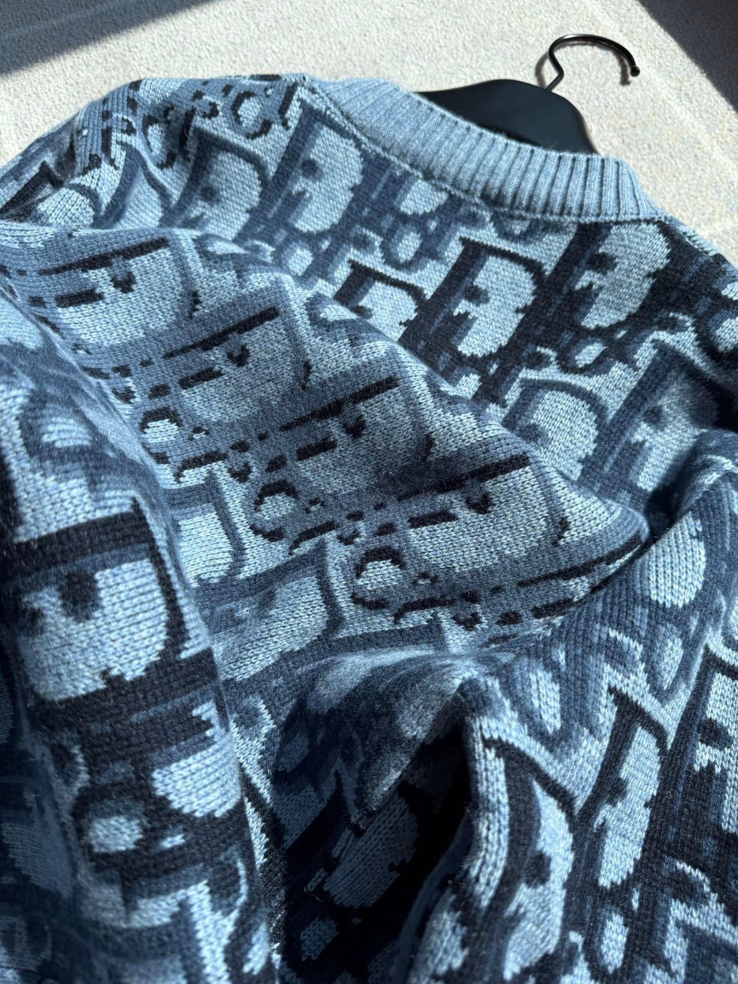 Dior Oblique Sweater Wool Jacquard D112109 - Image 4