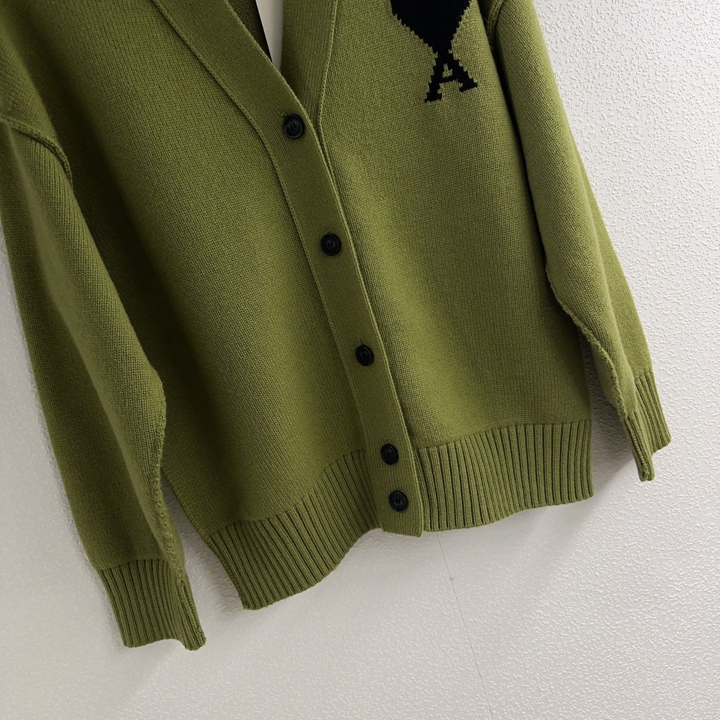 Ami Paris Ami De Coeur bronze cardigan D112201 - Image 4