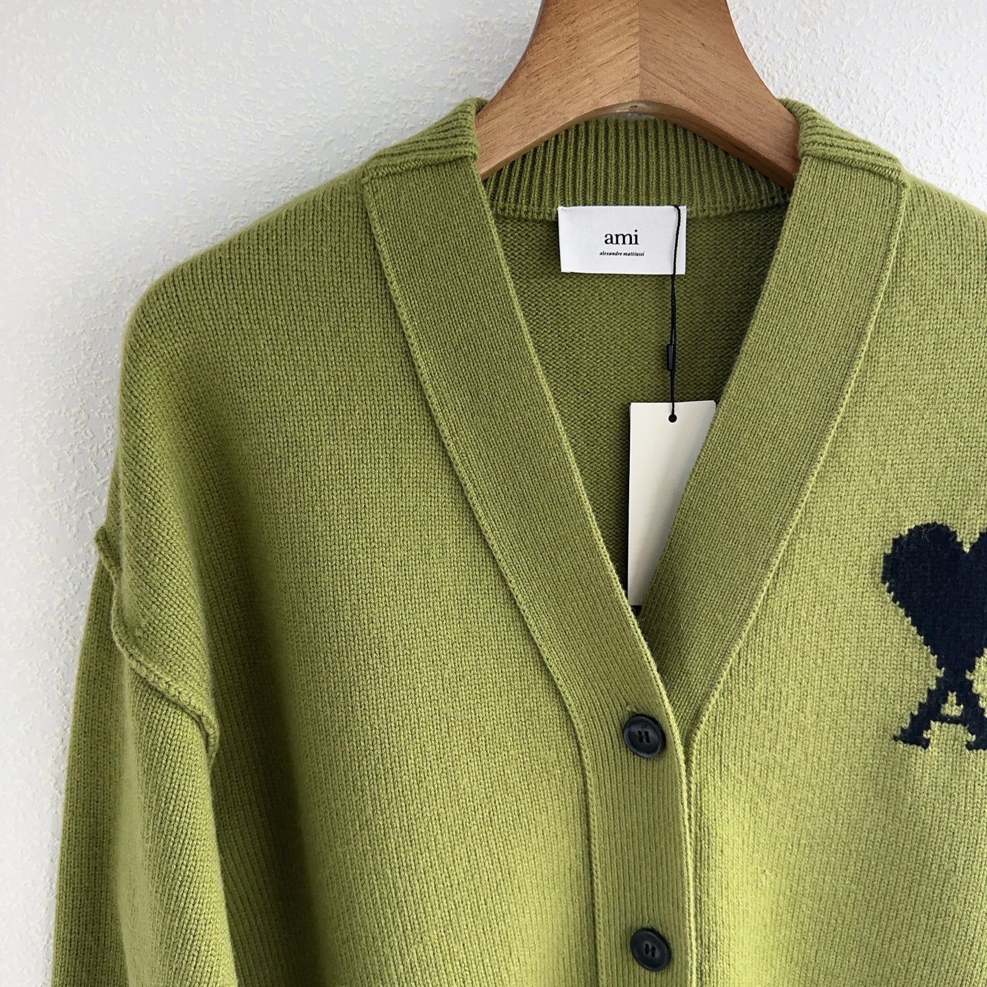 Ami Paris Ami De Coeur bronze cardigan D112201 - Image 6