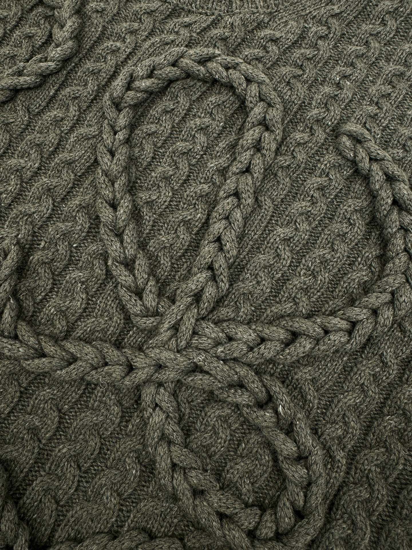 Loewe Anagram-crochet cabled-wool sweater 112204 - Image 5