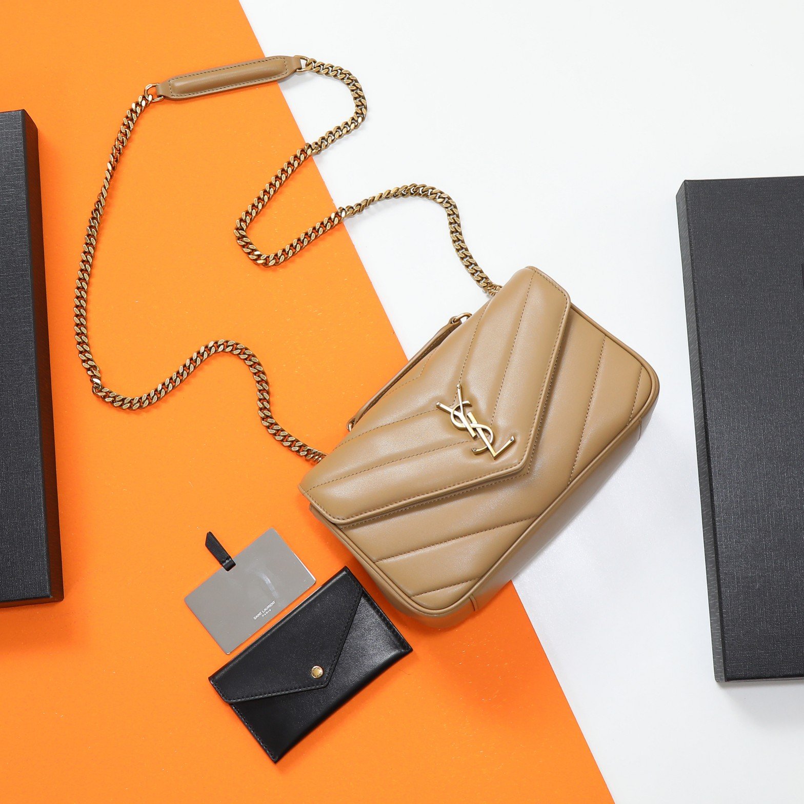Saint Laurent Loulou Mini Bag L112401 - Image 9