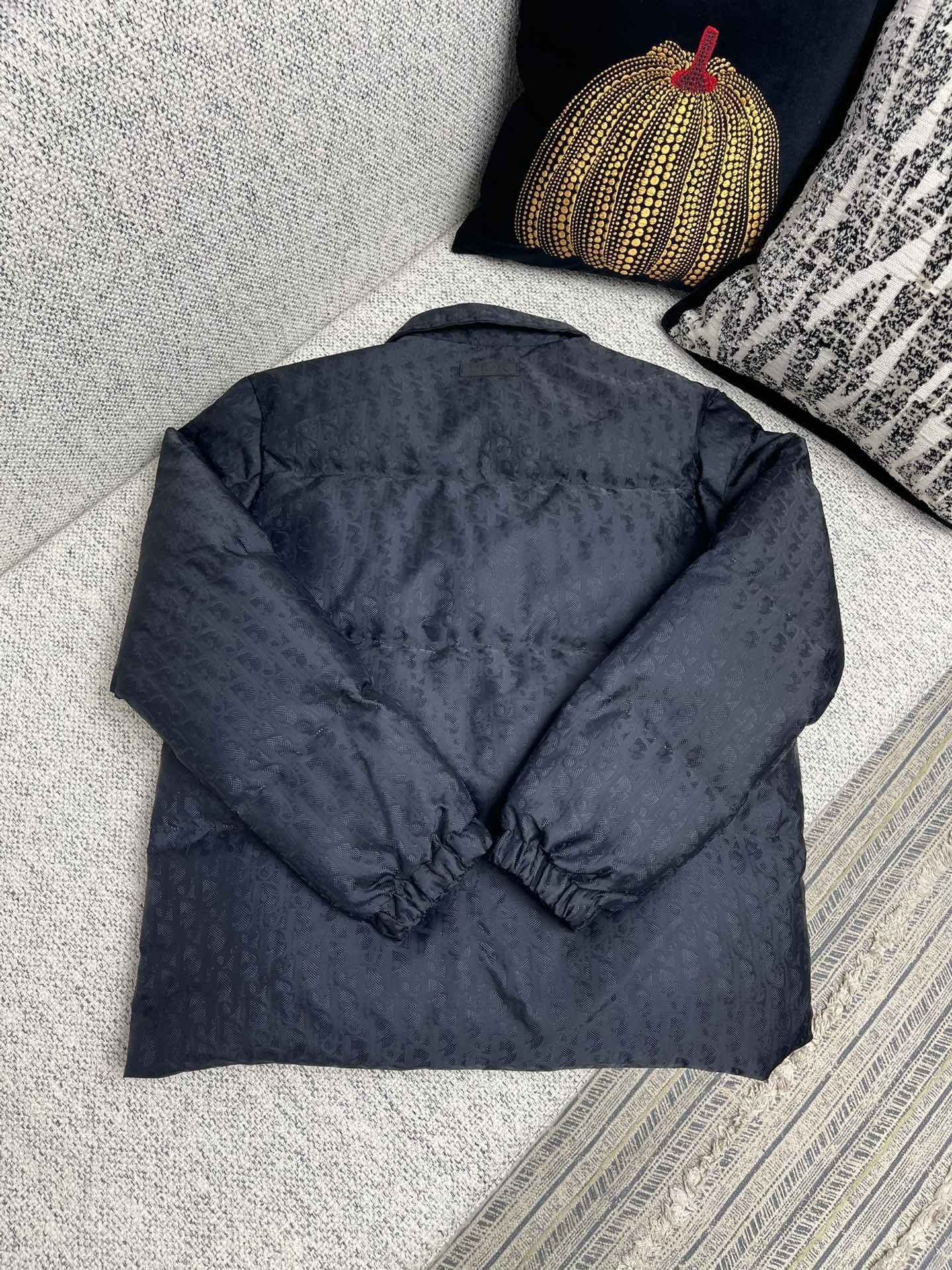 Dior lapel dark pattern old flower full logo full prin 112407 - Image 3