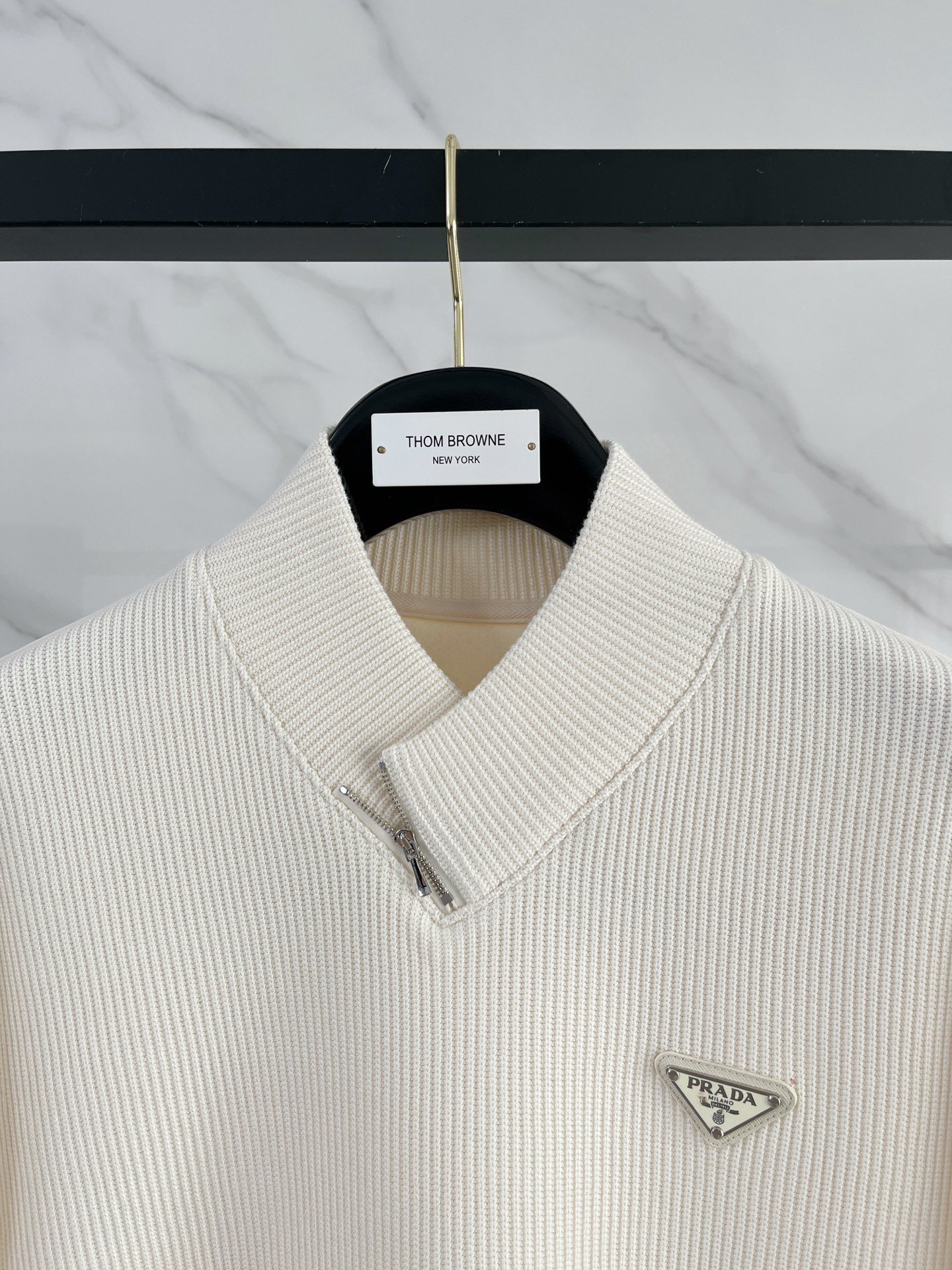 Prada pullover knit sweater 112602 - Image 3