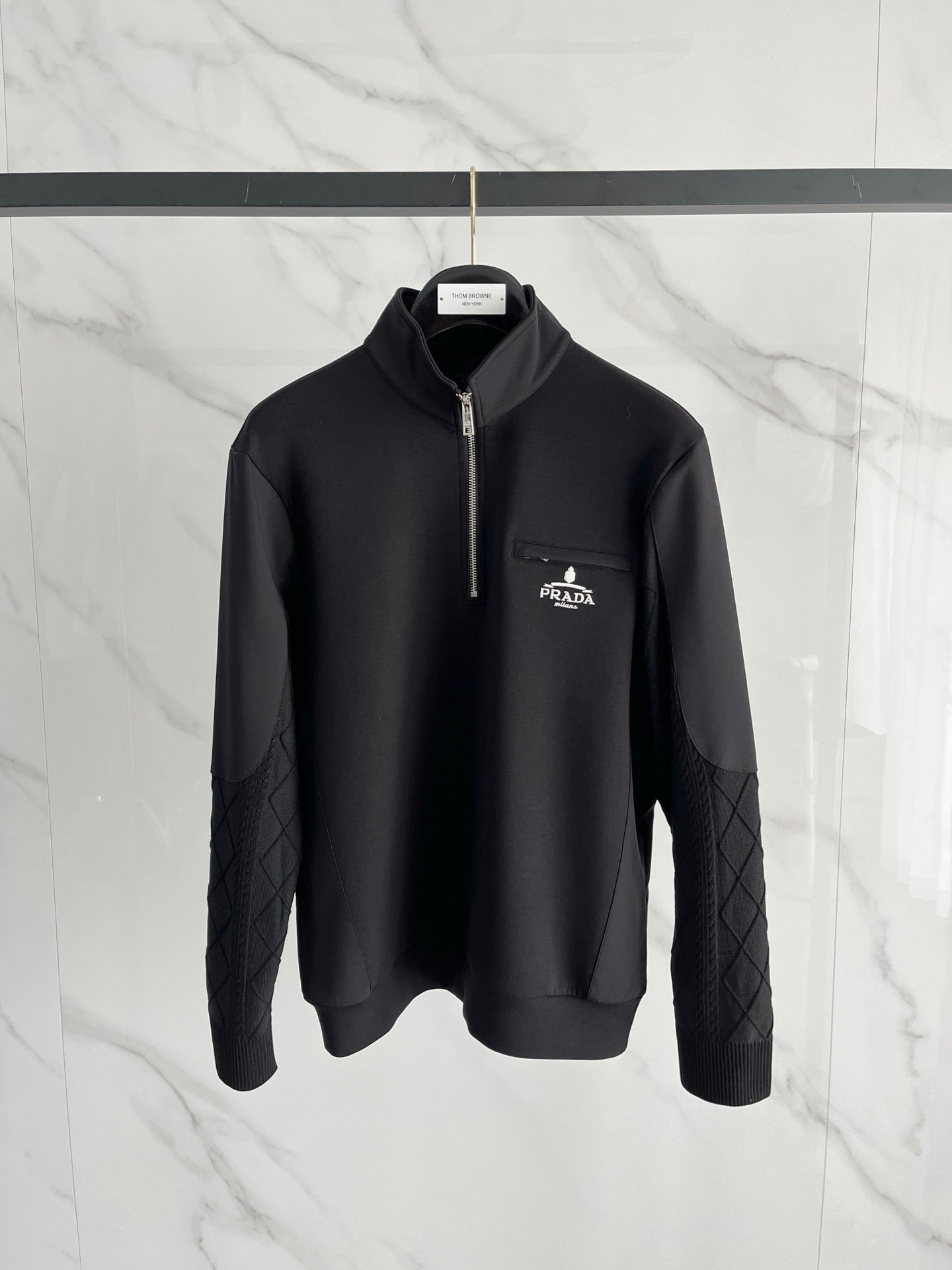 Prada pullover knit sweater 112606 - Image 2