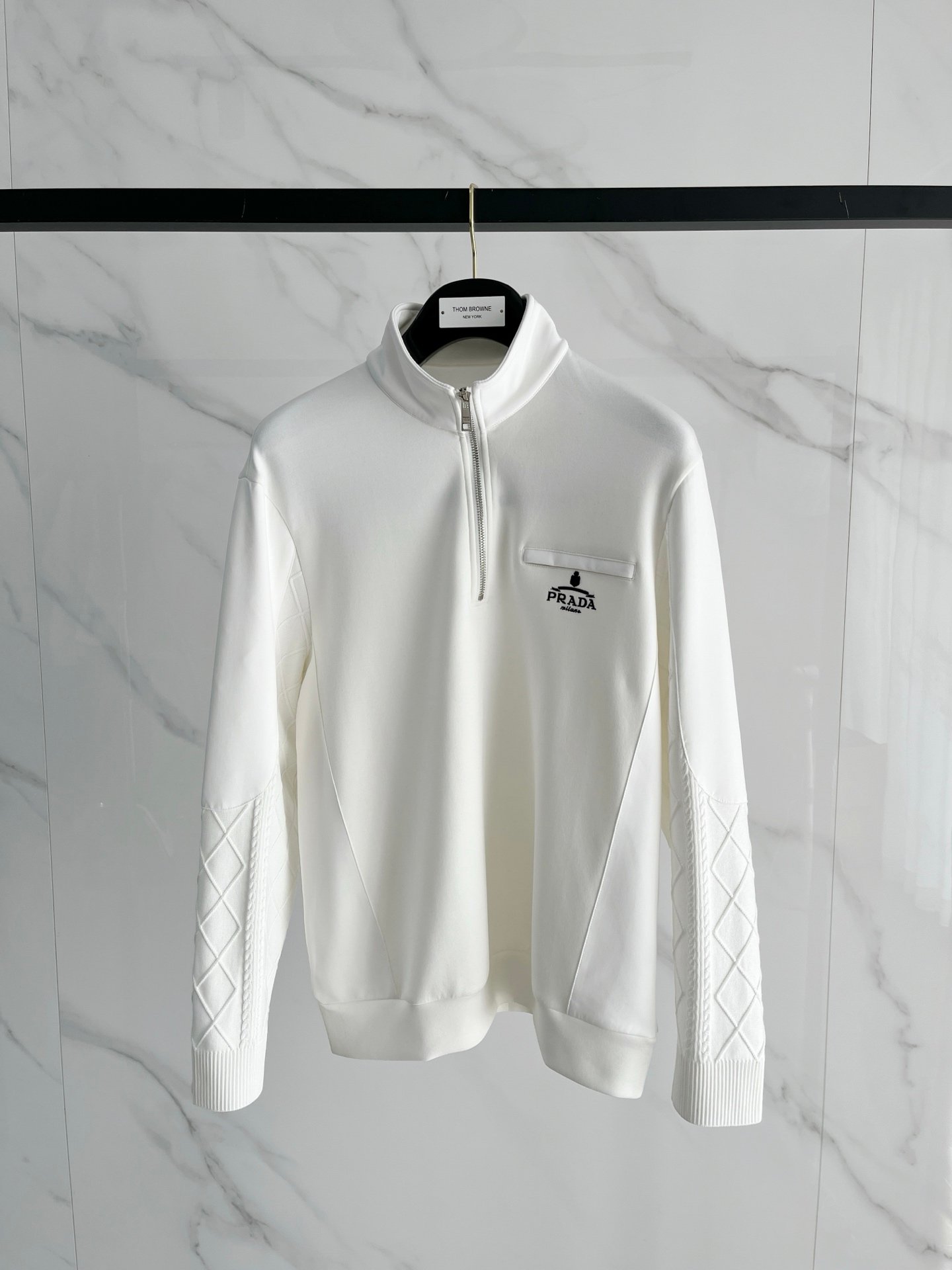 Prada pullover knit sweater 112606 - Image 3