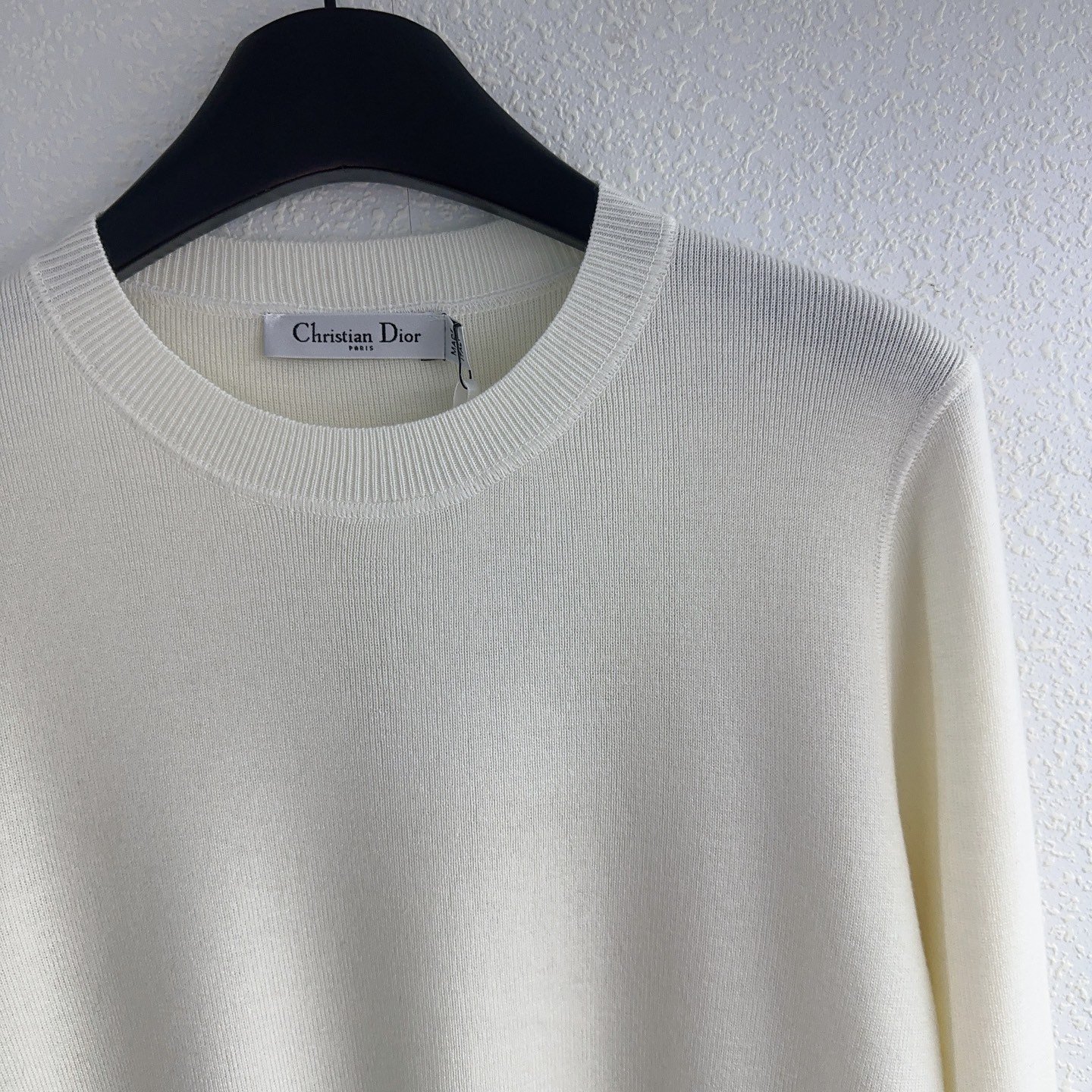 DIOR Little Bee Embroidered Pullover Knit Shirt D112604 - Image 9