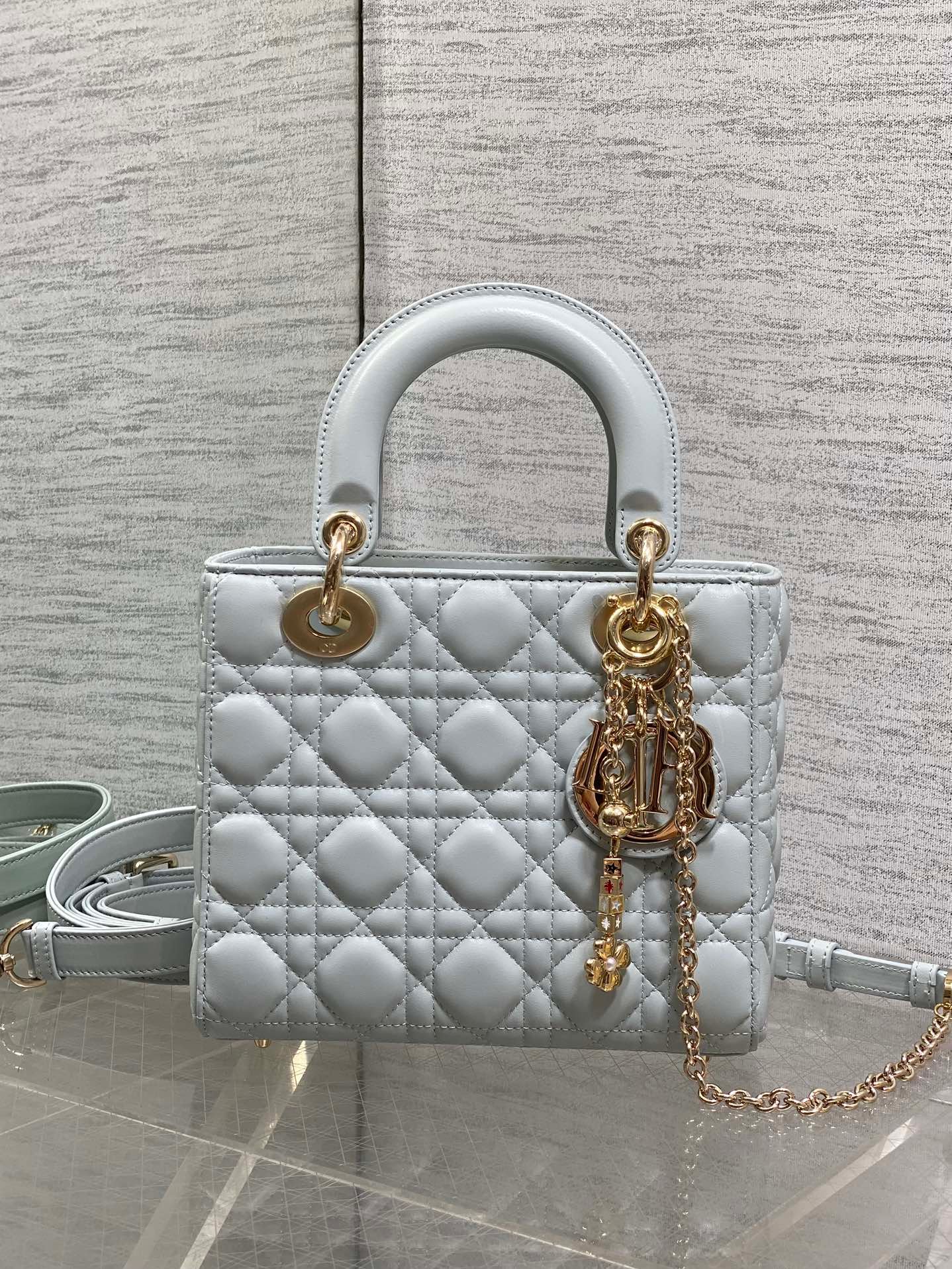 Dior Small Lady Dior My ABCDior Bag L112602 - Image 11