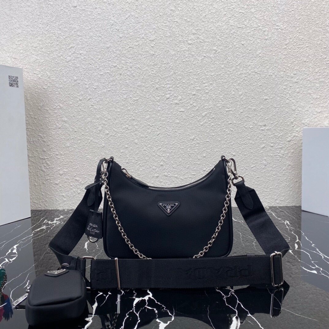 Prada Re-Edition 2005 Re-Nylon Shoulder Bag L112703 - Image 8