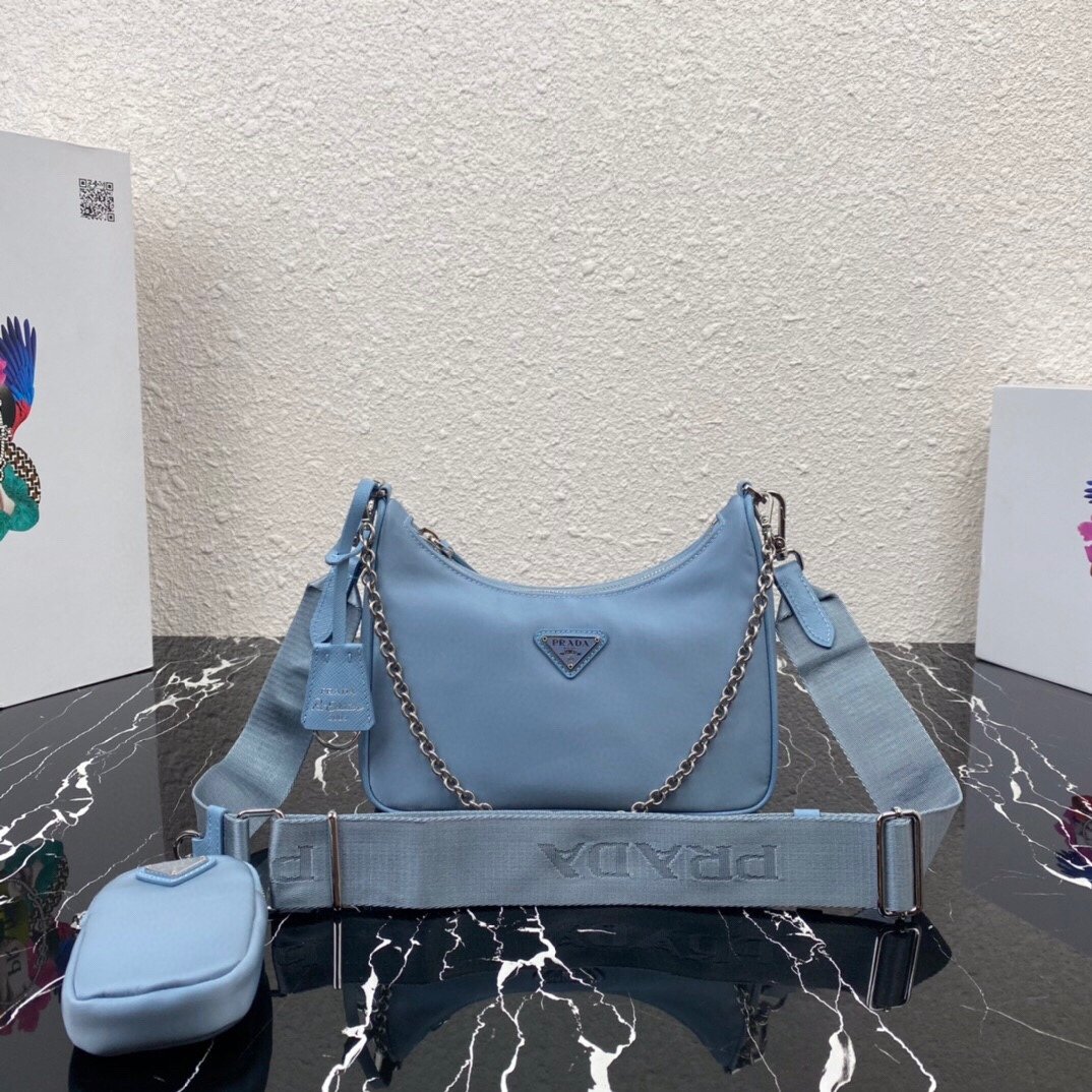 Prada Re-Edition 2005 Re-Nylon Shoulder Bag L112703 - Image 4