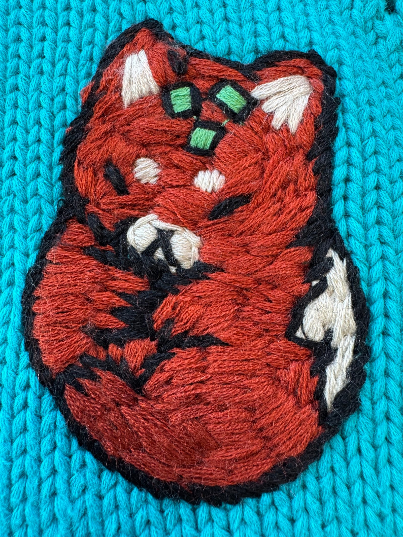 Gucci knit sweater with animal embroidery D112701 - Image 4