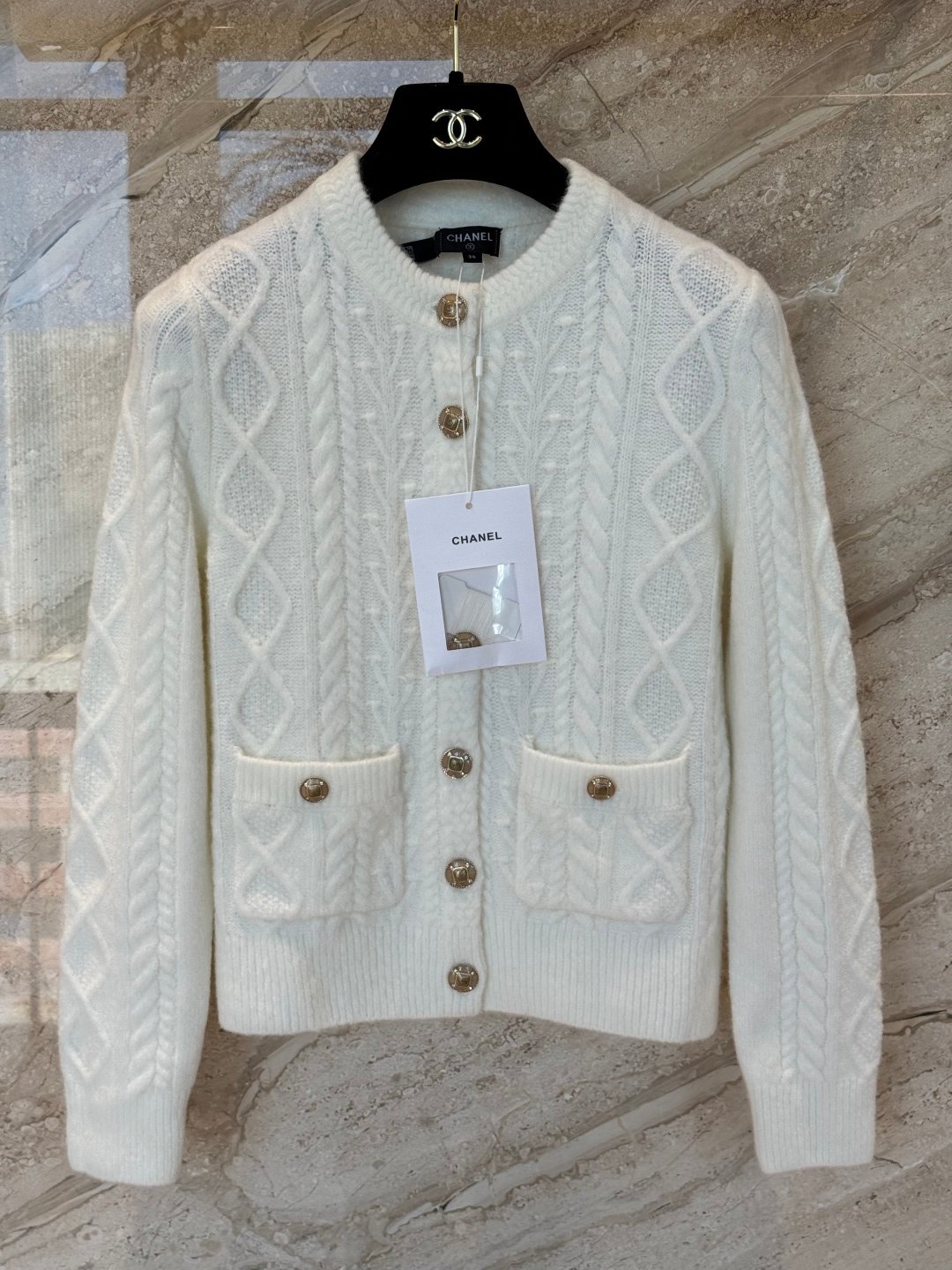 Chanel knitted cardigan with embroidery D112702 - Image 2