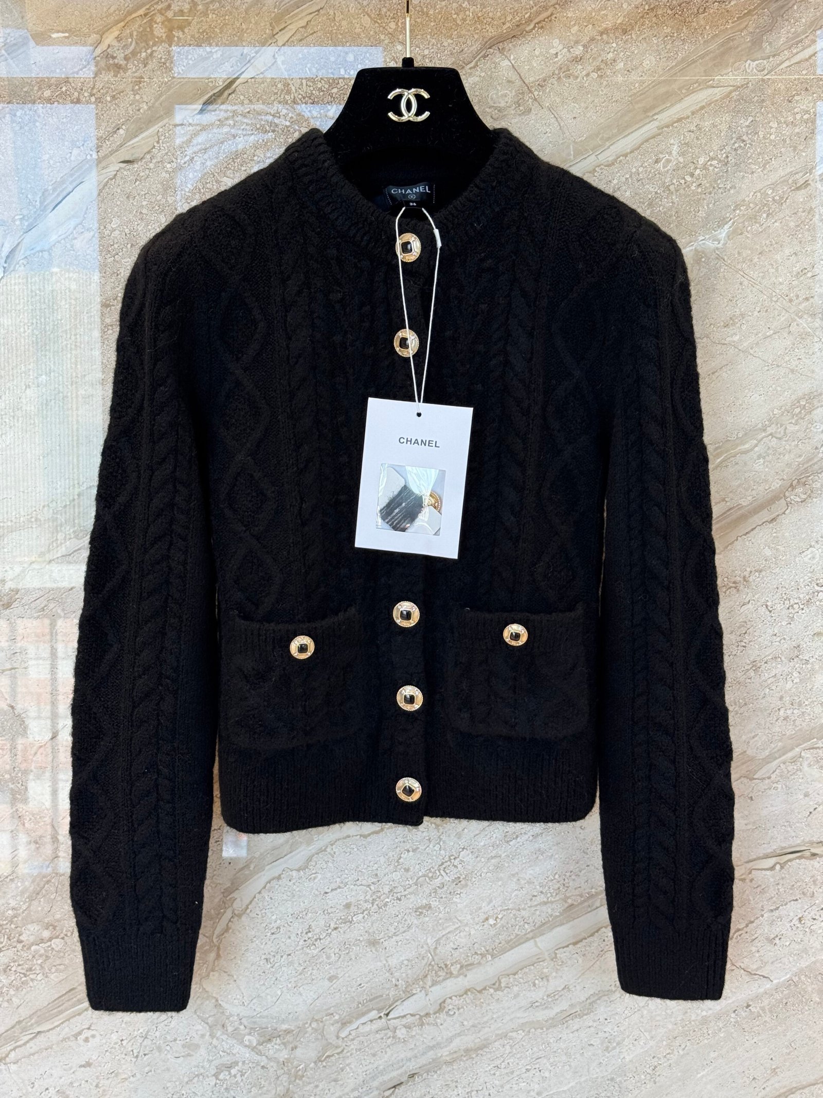 Chanel knitted cardigan with embroidery D112702 - Image 6