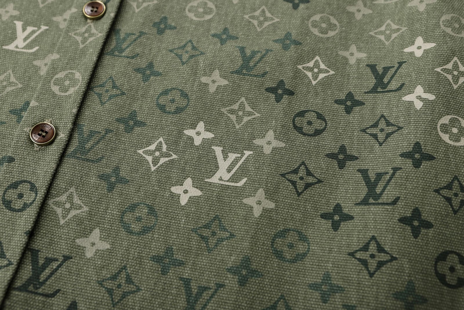 Louis Vuitton Monogram workwear shirt 112702 - Image 7