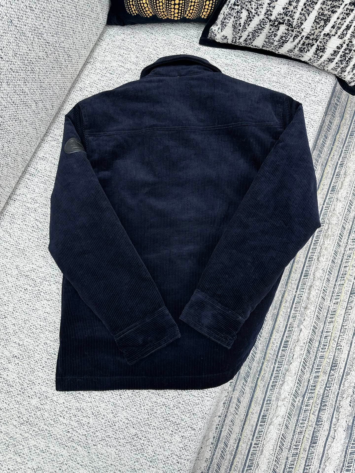 Burberry Textured corduroy jacket 112703 - Image 3