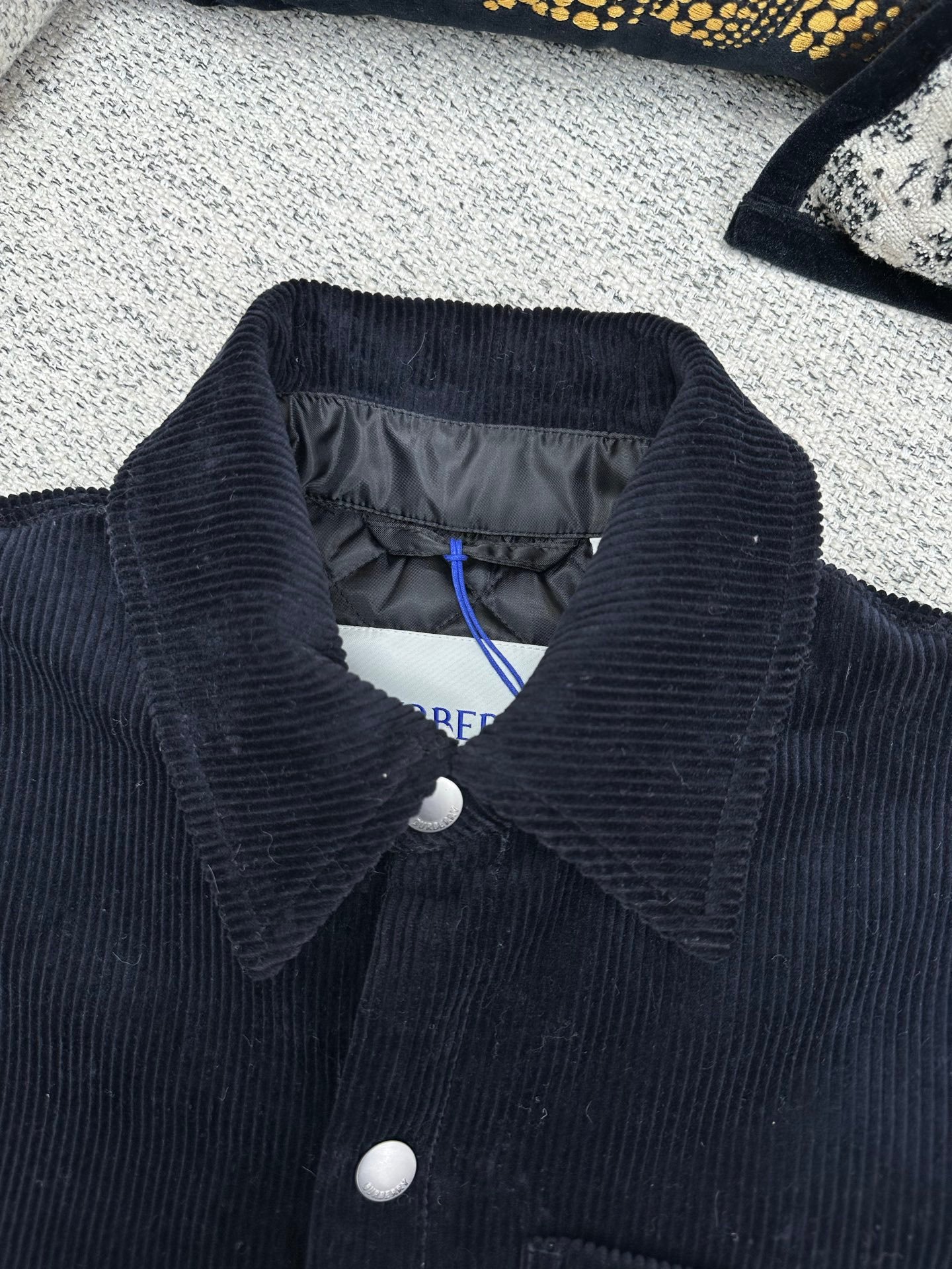 Burberry Textured corduroy jacket 112703 - Image 4