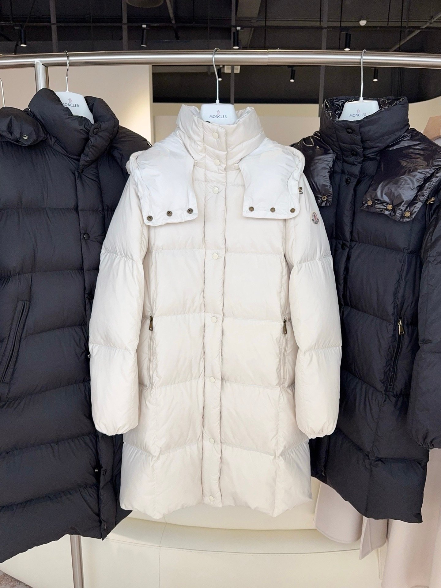 Moncler Women's Long Down Jacket D112706 - Image 2