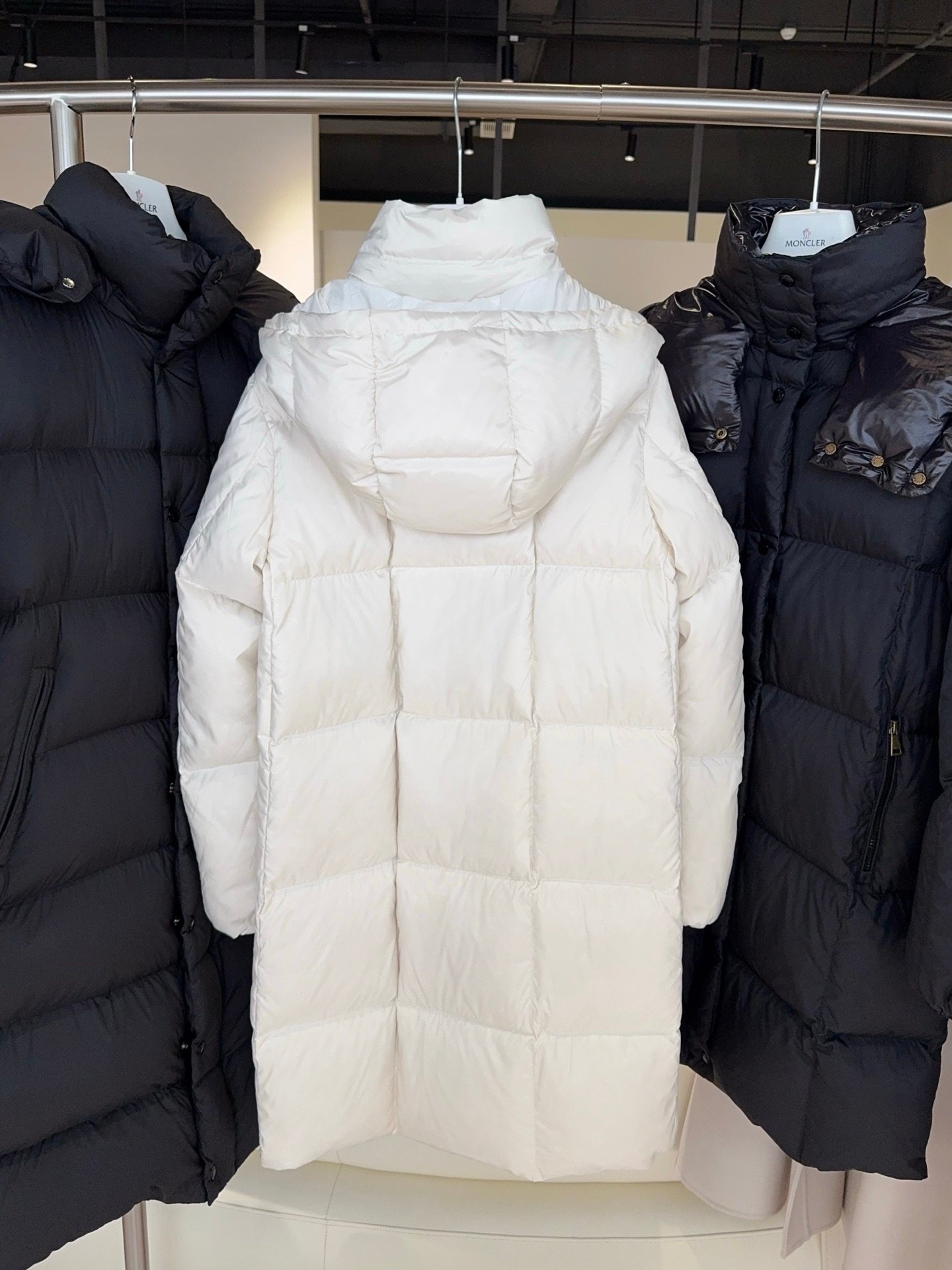 Moncler Women's Long Down Jacket D112706 - Image 3