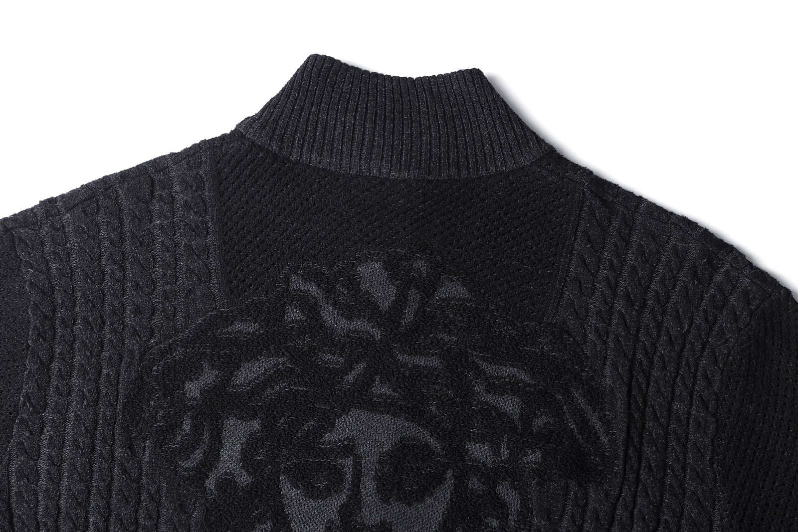 Versace Medusa Knit Zip-Up Cardigan 112801 - Image 5