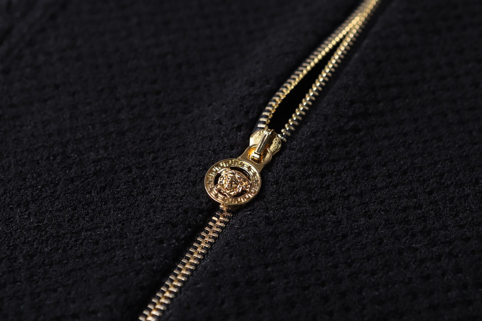 Versace Medusa Knit Zip-Up Cardigan 112801 - Image 7