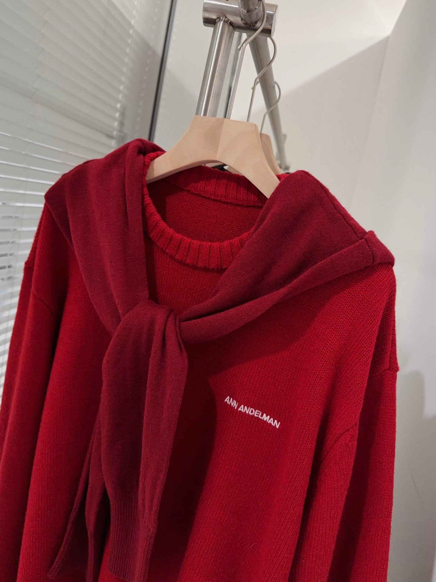 ANN ANDELMAN Hooded Pullover Sweater D112808 - Image 4