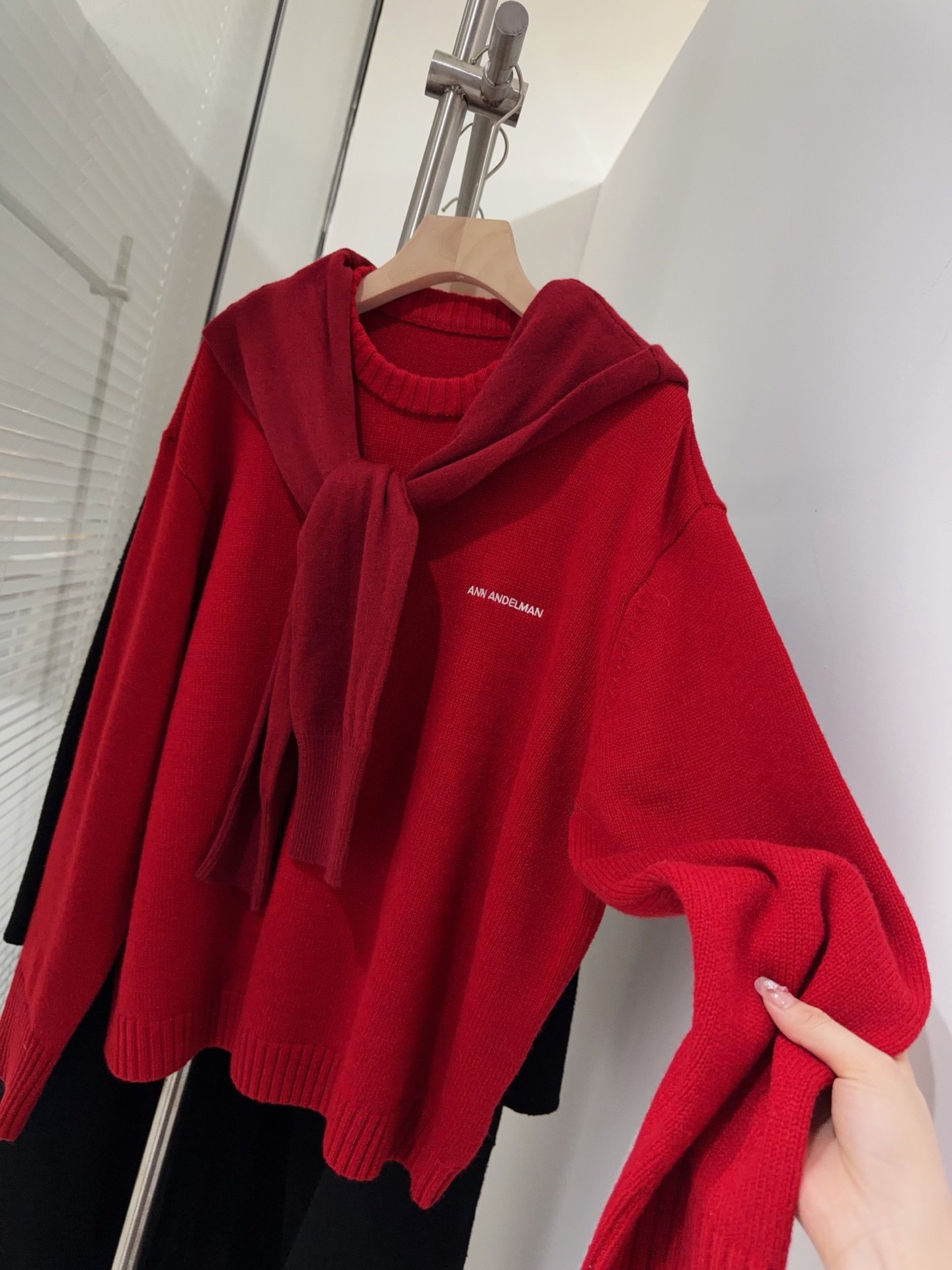 ANN ANDELMAN Hooded Pullover Sweater D112808 - Image 5