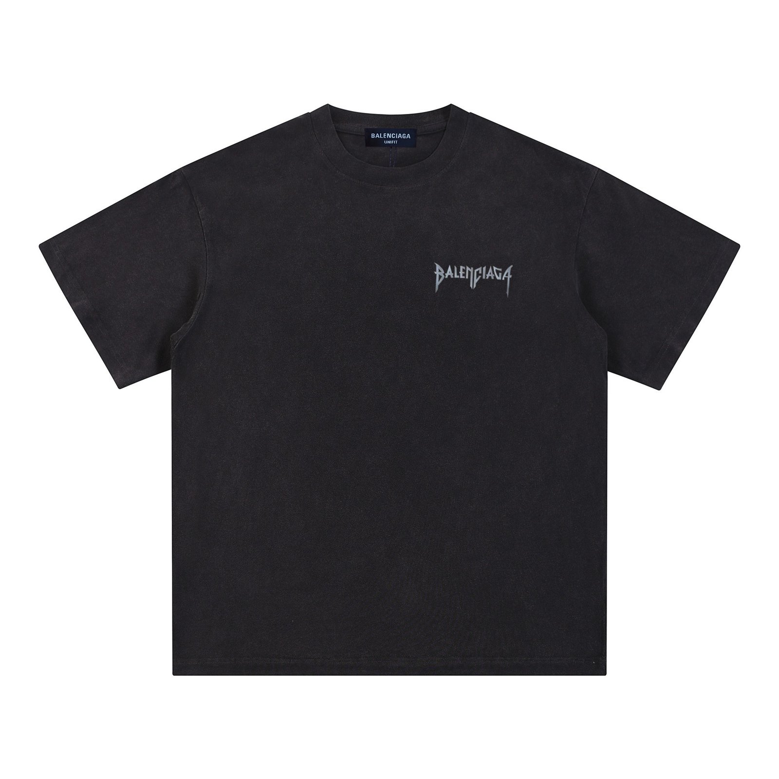 Balenciaga thick-board letter graphic T-shirt 112808 - Image 6